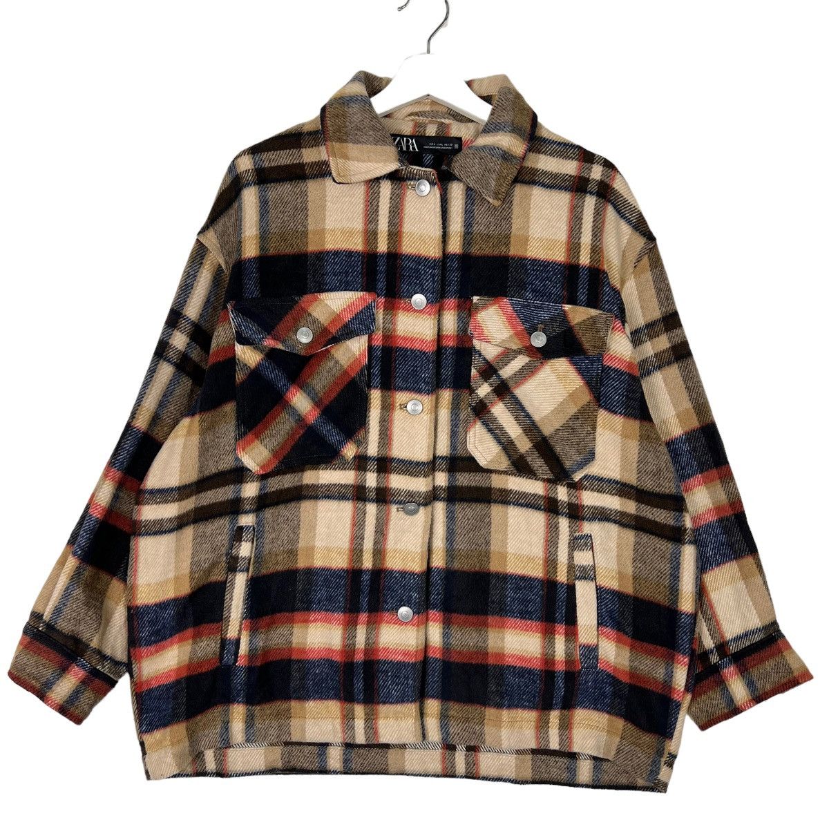 Japanese Brand 🔥 ZARA PLAID WOOL JACKET Size US L / EU 52-54 / 3 - 2 Thumbnail
