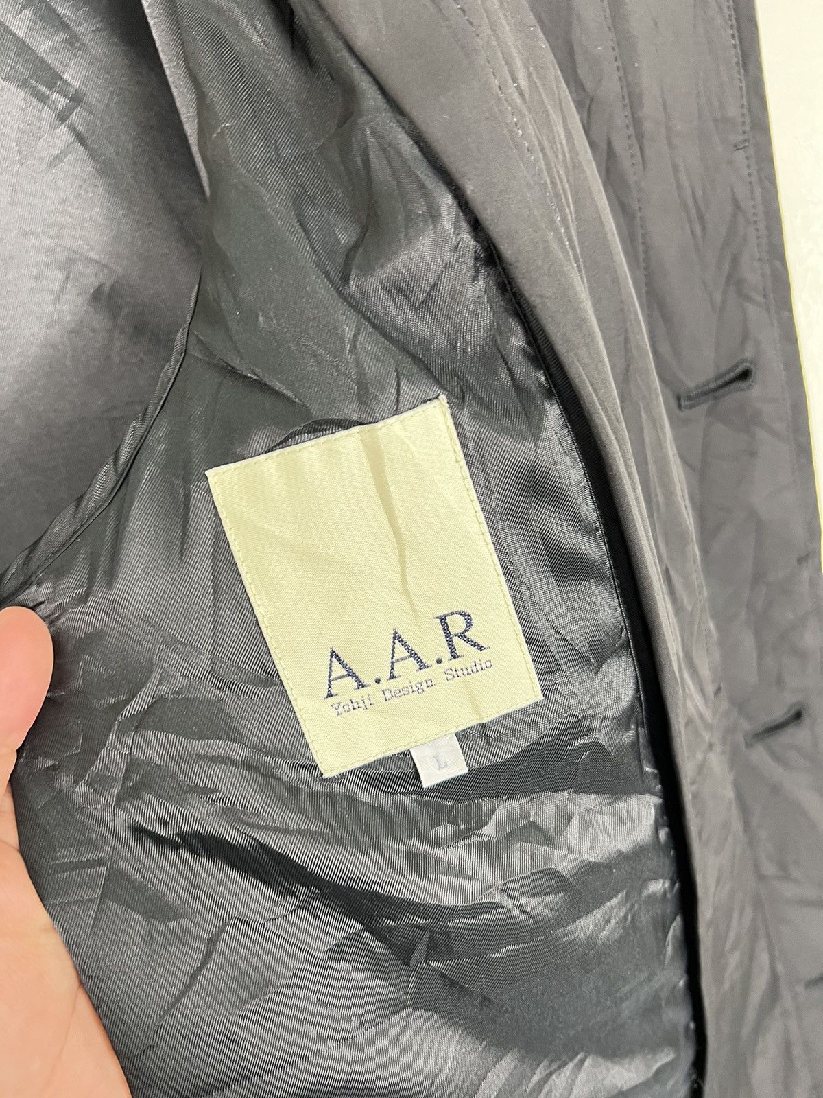 Yohji Yamamoto 💥 YOHJI YAMAMOTO AAR YOHJI DESIGN STUDIO JACKET Size US L / EU 52-54 / 3 - 9 Thumbnail