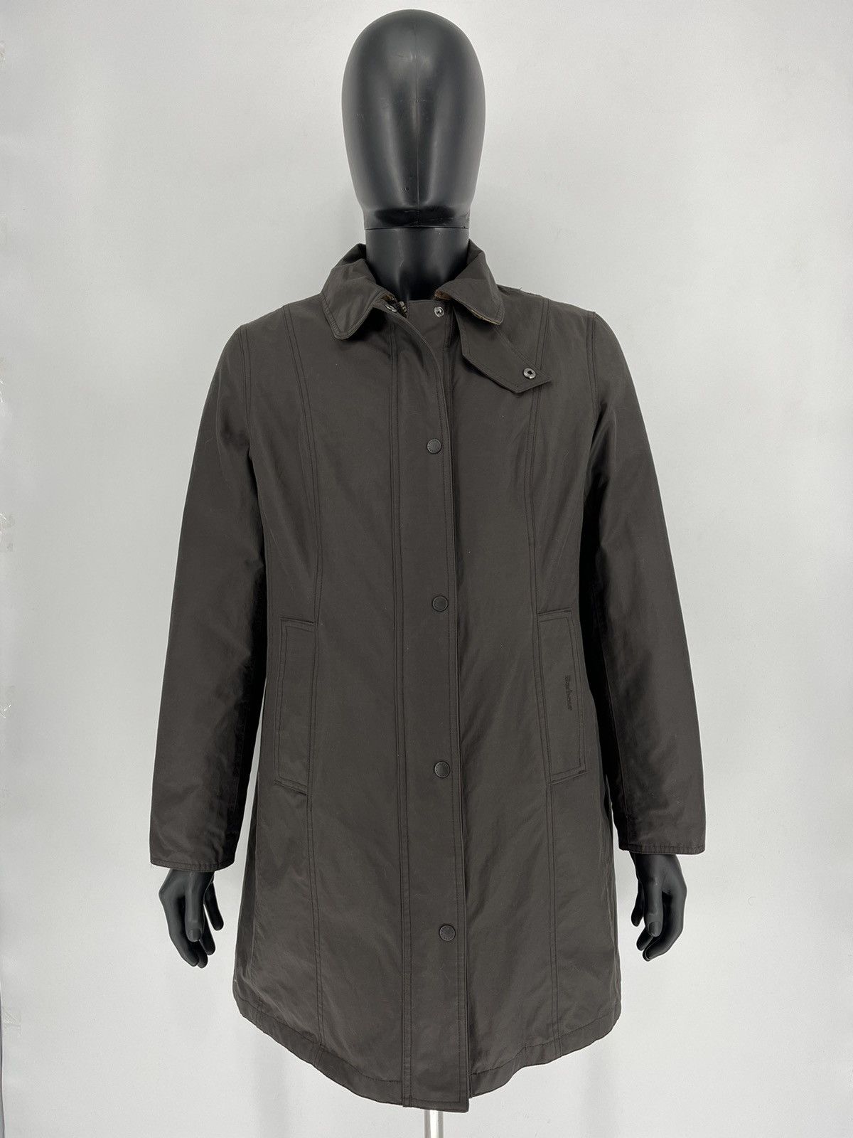 LWB0043BR71 BARBOUR TWILL BELSAY COAT WASH