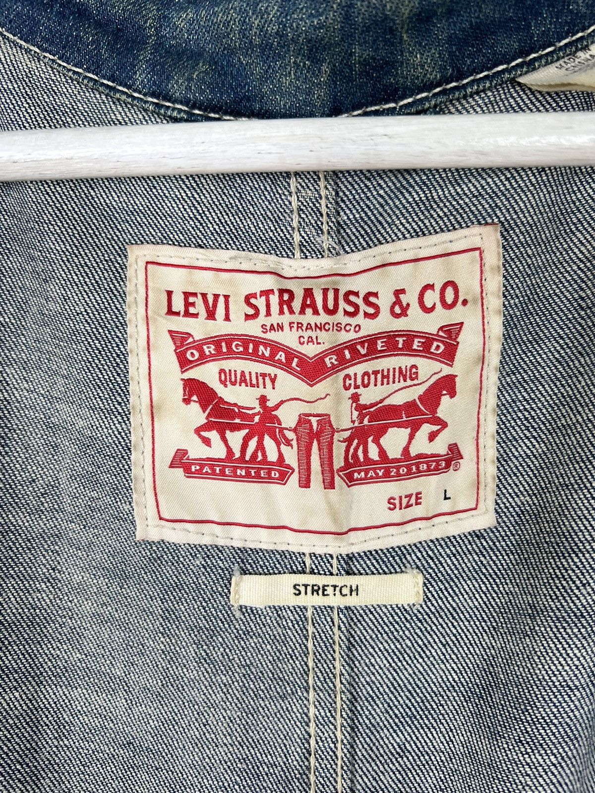 Levi's 💥 LEVIS DYED CHORE JACKET Size US L / EU 52-54 / 3 - 10 Thumbnail