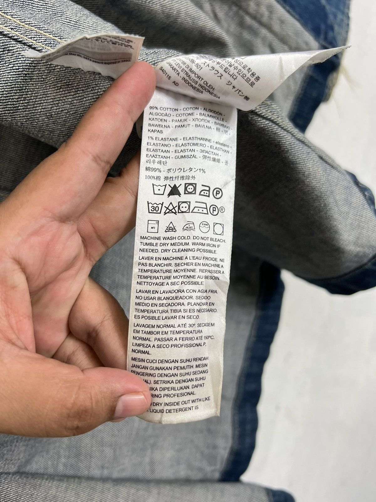 Levi's 💥 LEVIS DYED CHORE JACKET Size US L / EU 52-54 / 3 - 14 Thumbnail