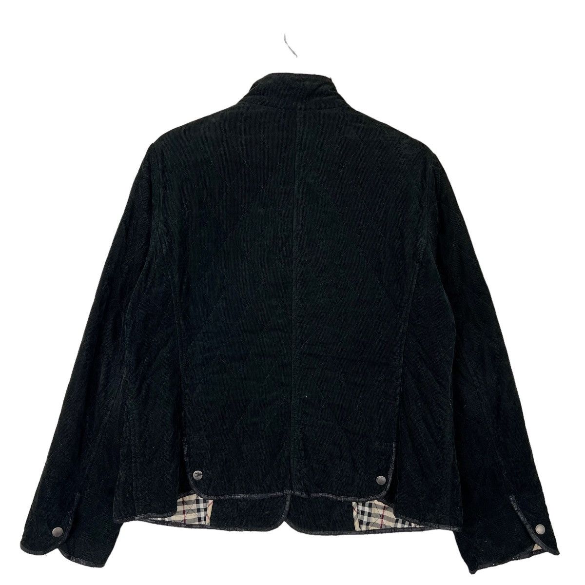 Burberry 💥 BURBERRY LONDON ENGLAND VELVET QUILTED JACKET Size US S / EU 44-46 / 1 - 8 Thumbnail