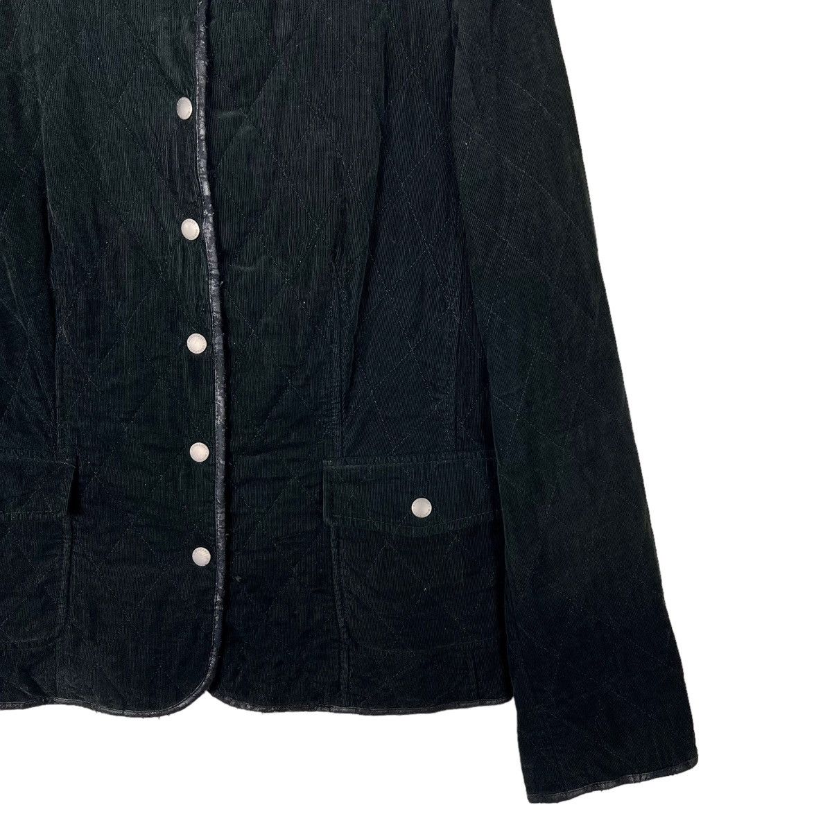 Burberry 💥 BURBERRY LONDON ENGLAND VELVET QUILTED JACKET Size US S / EU 44-46 / 1 - 4 Thumbnail