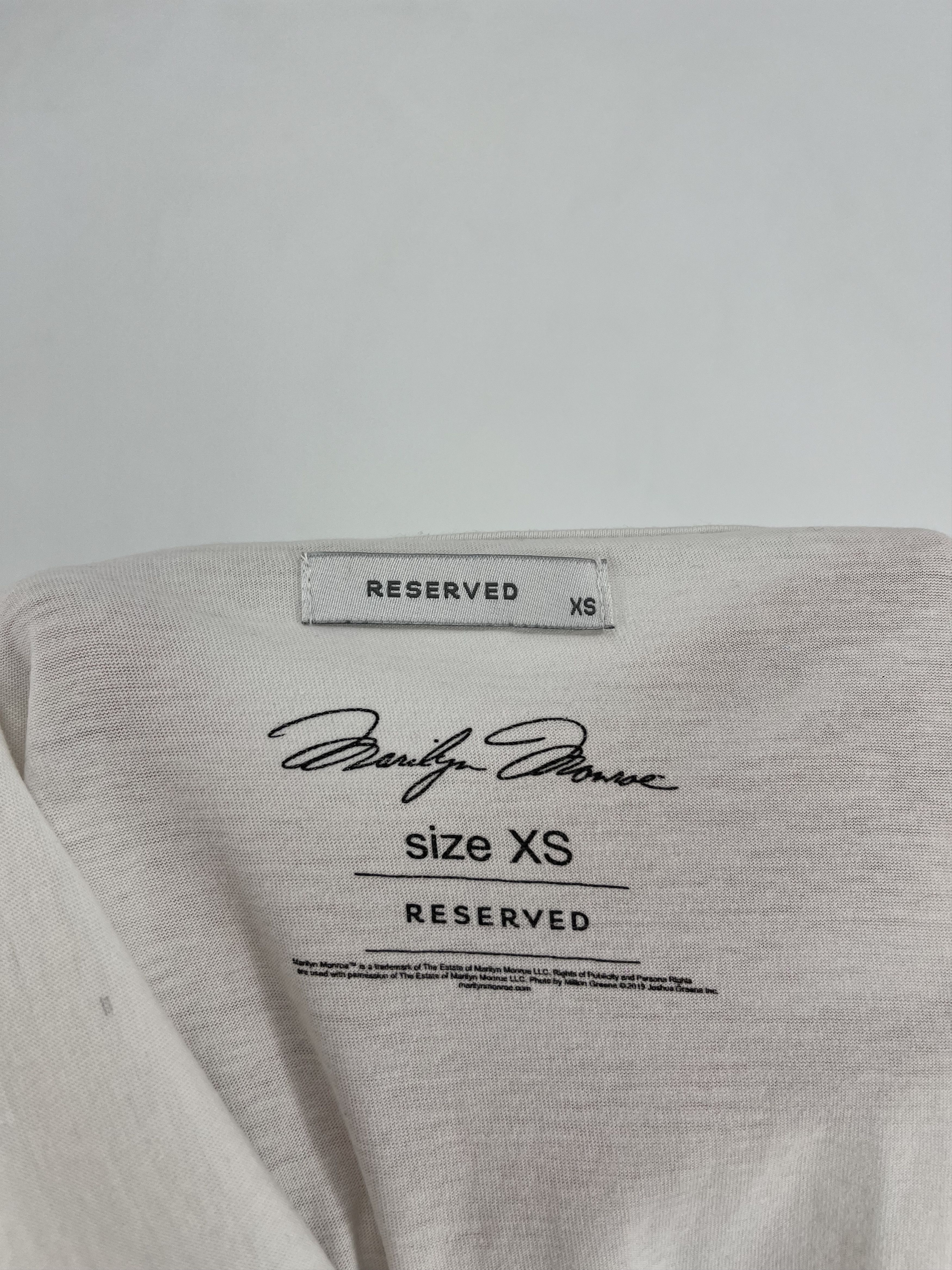 Other Vintage Y2k Reserved Full Print tee "Marilyn Monroe" Size XS / US 0-2 / IT 36-38 - 6 Thumbnail