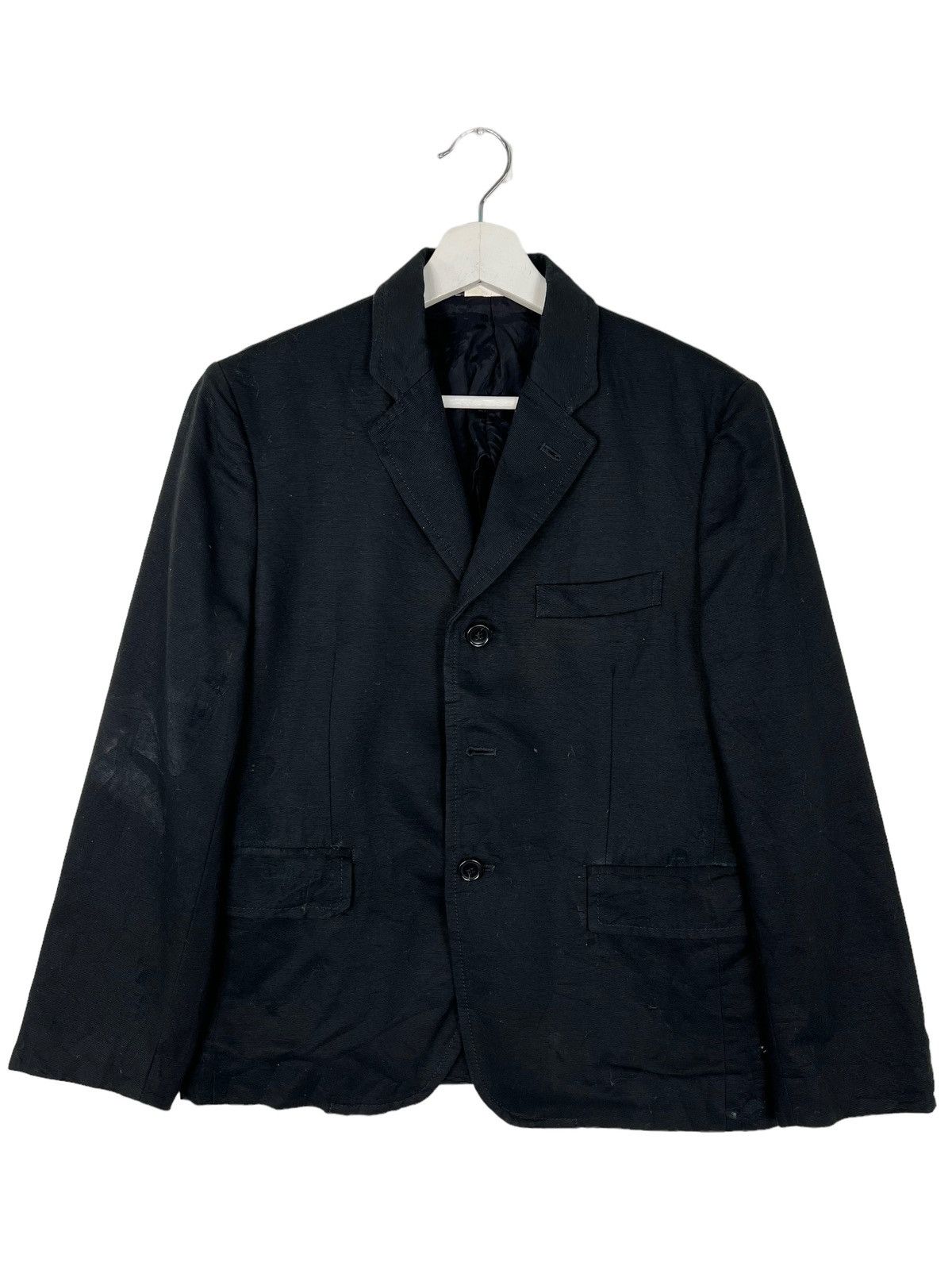 Comme des Garcons 💥 BLACK COMME DES GARCONS BLAZER JACKET MADE IN JAPAN Size M / US 6-8 / IT 42-44 - 5 Thumbnail