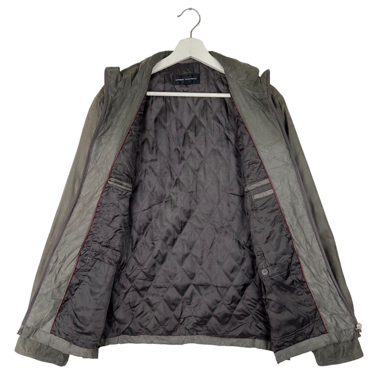 Kansai Yamamoto 💥 KANSAI YAMAMOTO BLOUSON QUILTED LINING JACKET Size US L / EU 52-54 / 3 - 7 Thumbnail