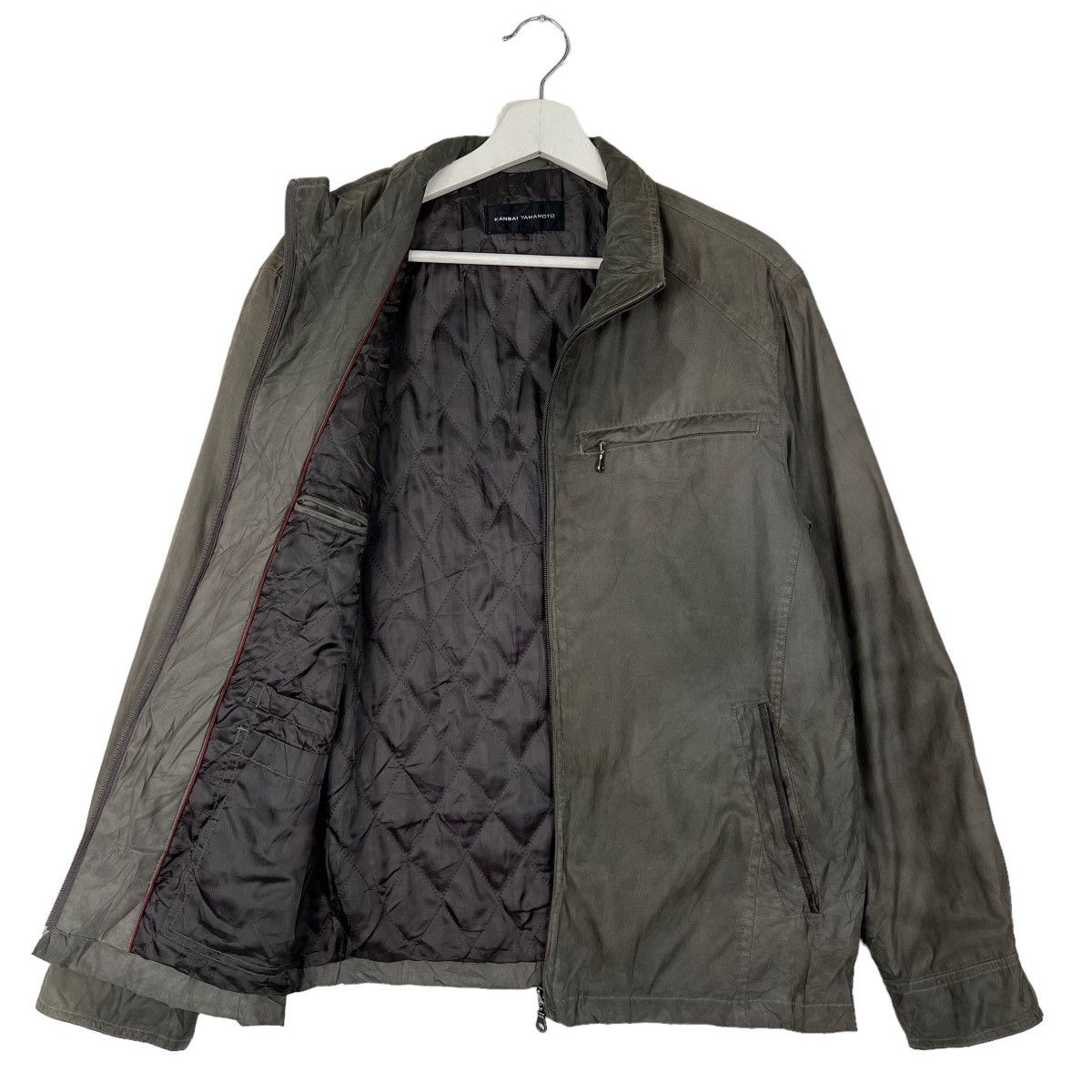 Kansai Yamamoto 💥 KANSAI YAMAMOTO BLOUSON QUILTED LINING JACKET Size US L / EU 52-54 / 3 - 1 Thumbnail