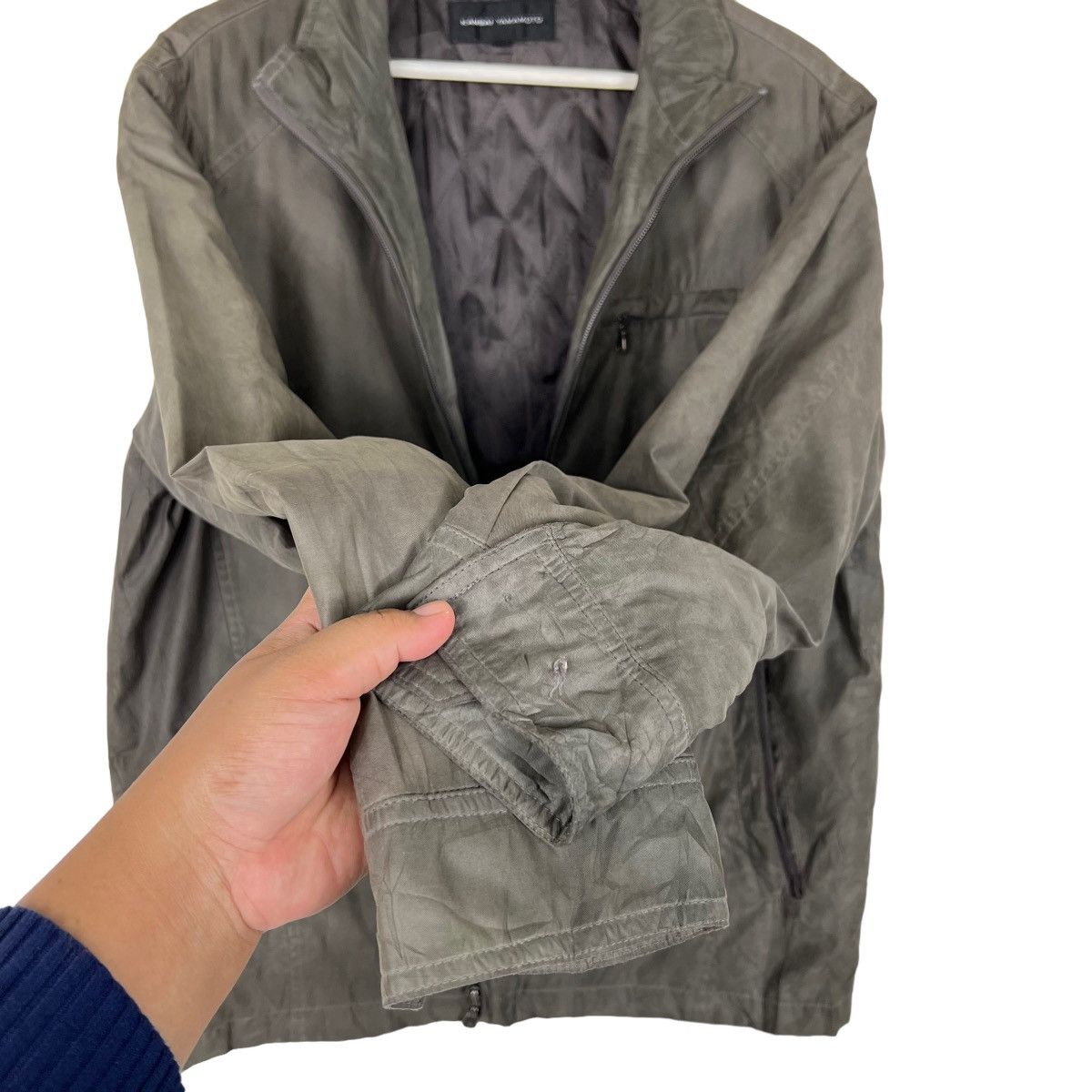 Kansai Yamamoto 💥 KANSAI YAMAMOTO BLOUSON QUILTED LINING JACKET Size US L / EU 52-54 / 3 - 9 Thumbnail