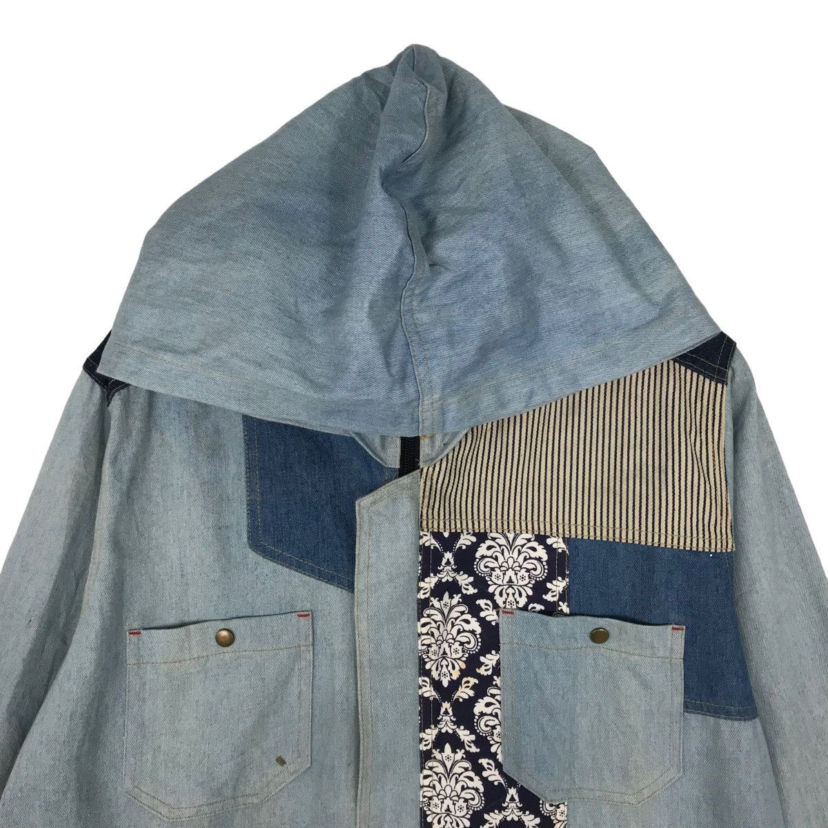 Japanese Brand 💥 AMINA REBUILD REMAKE REWORK LONG JACKET Size US M / EU 48-50 / 2 - 4 Thumbnail