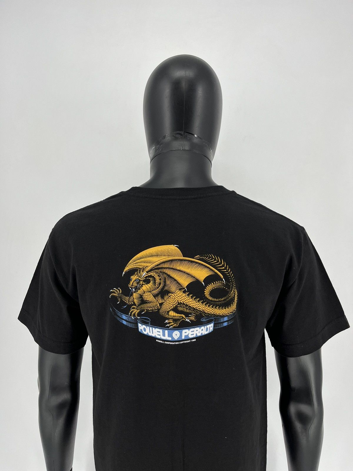 Powell Peralta × Vintage Vintage Y2K Powell Peralta Dragon T-shirt Size US XL / EU 56 / 4 - 1 Thumbnail