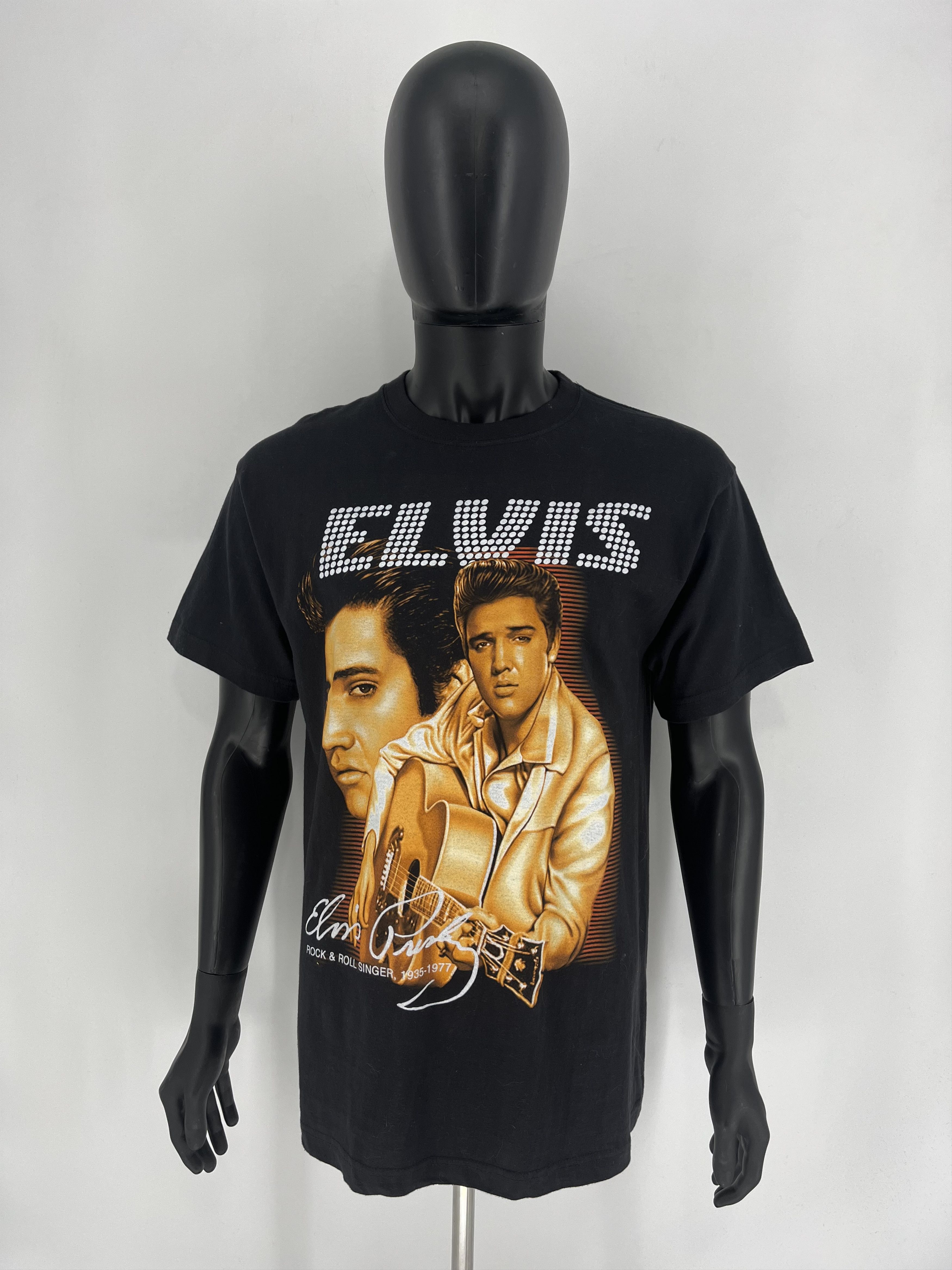 Band Tees × Vintage Vintage 90S Elvis Presley Tee Streetwear Fashion TOUR BAND Size US M / EU 48-50 / 2 - 2 Thumbnail