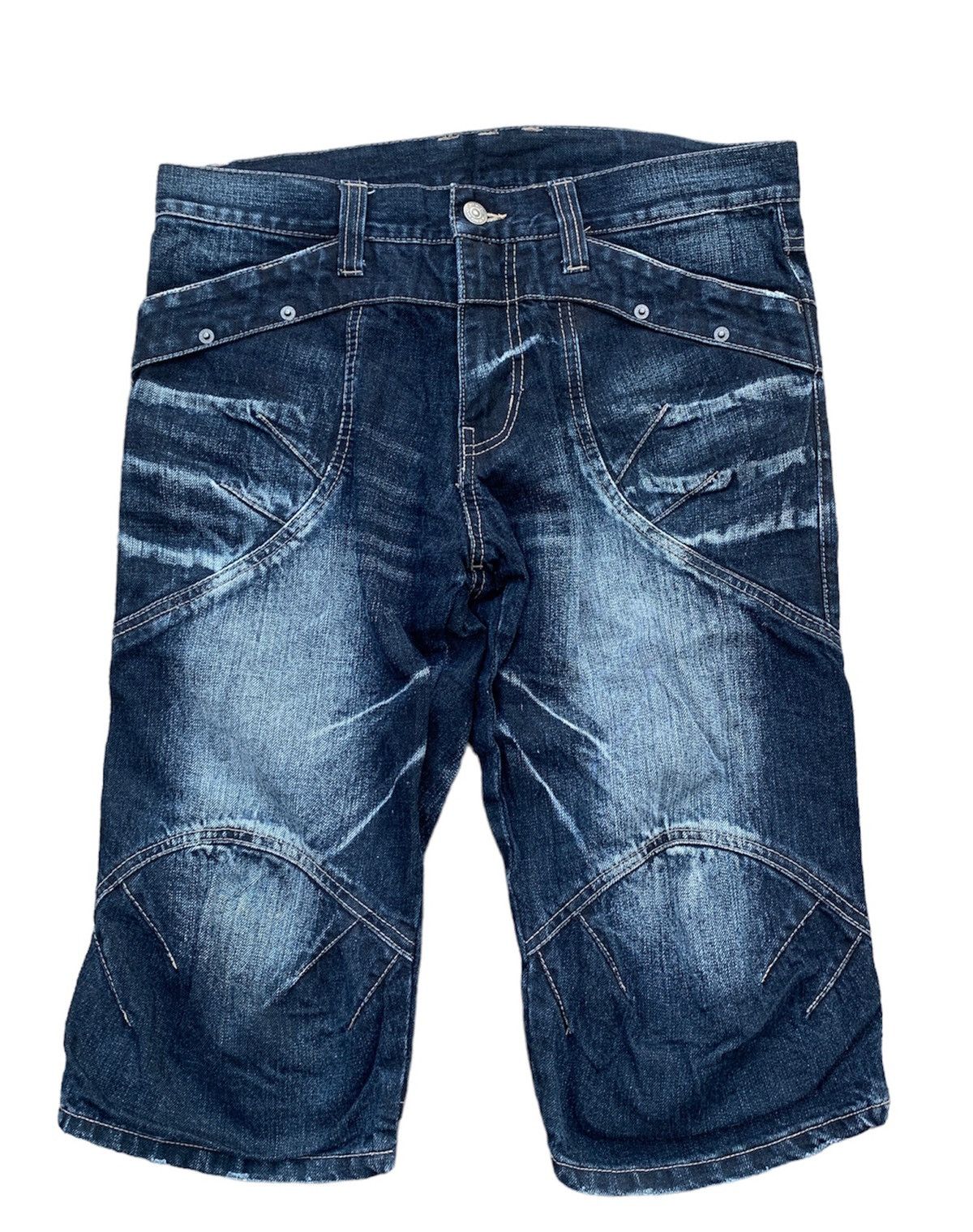 PPFM PPFM Japan bondage punk style cropped pants Size US 34 / EU 50 - 2 Thumbnail