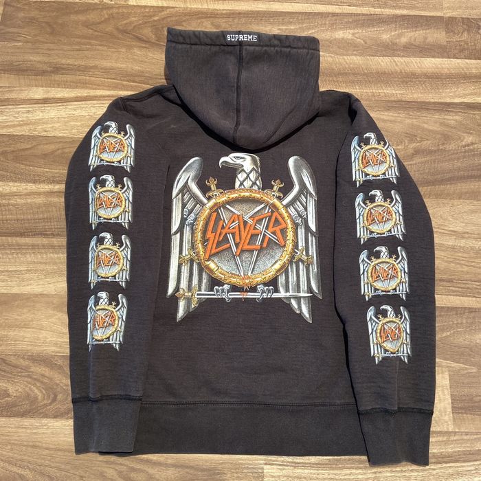 Supreme x sale slayer hoodie