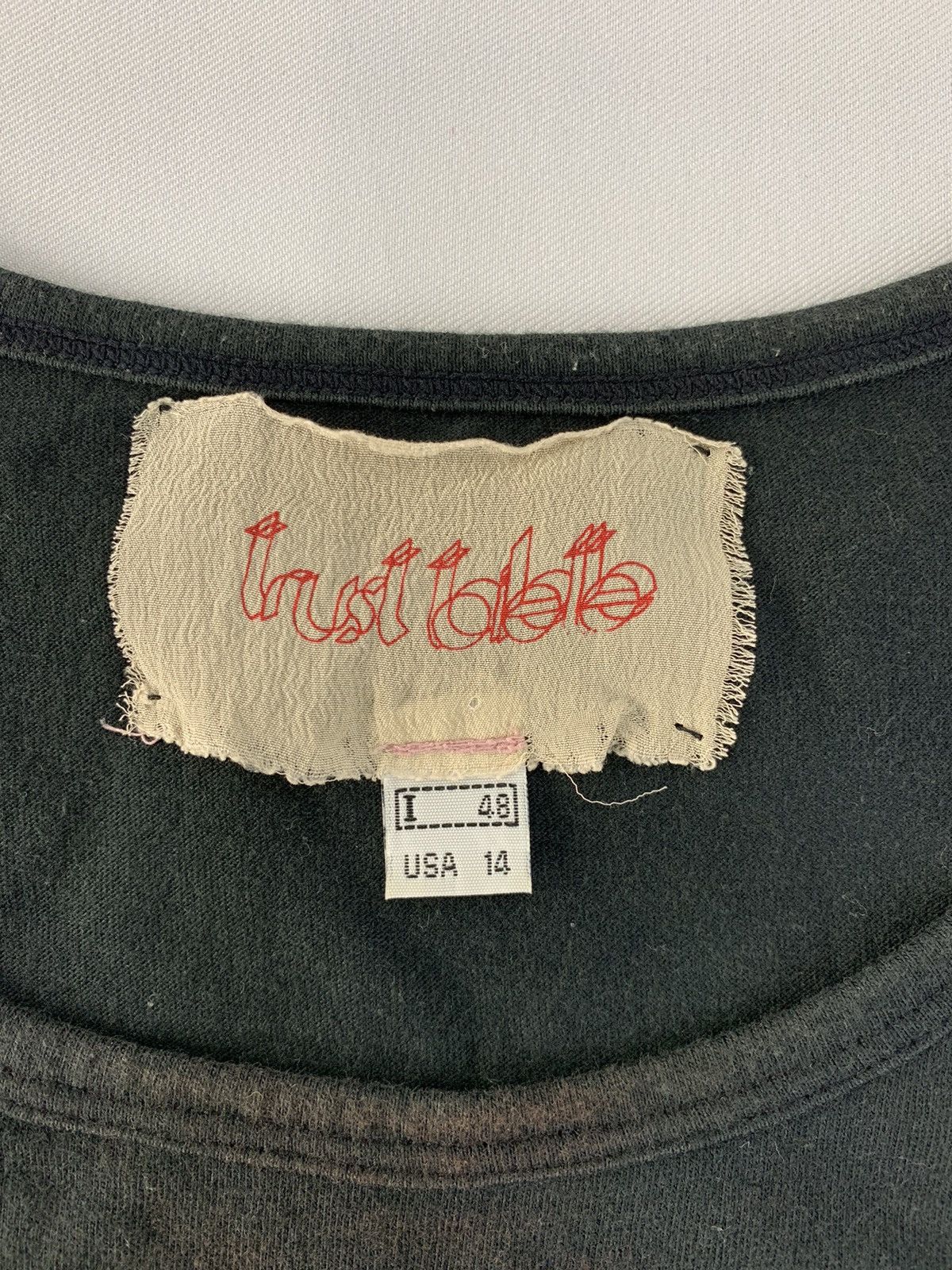 Vintage 90s Trust Toilette Tank Top Sleeveless Dog Face Design Size US S / EU 44-46 / 1 - 3 Thumbnail