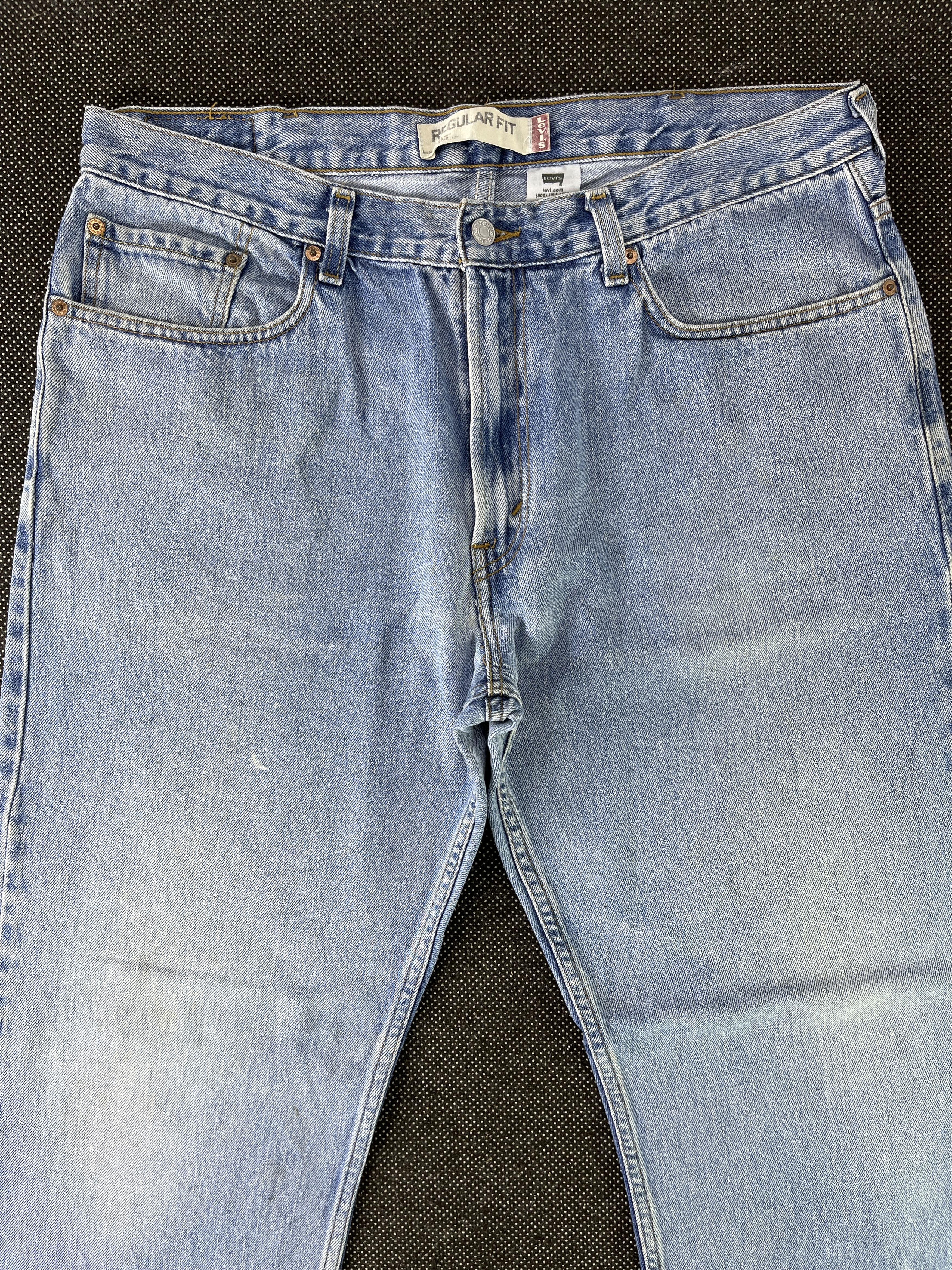 Levi's Vintage Levis 505 Stone Wash Jeans - J367 Size US 39 - 3 Thumbnail