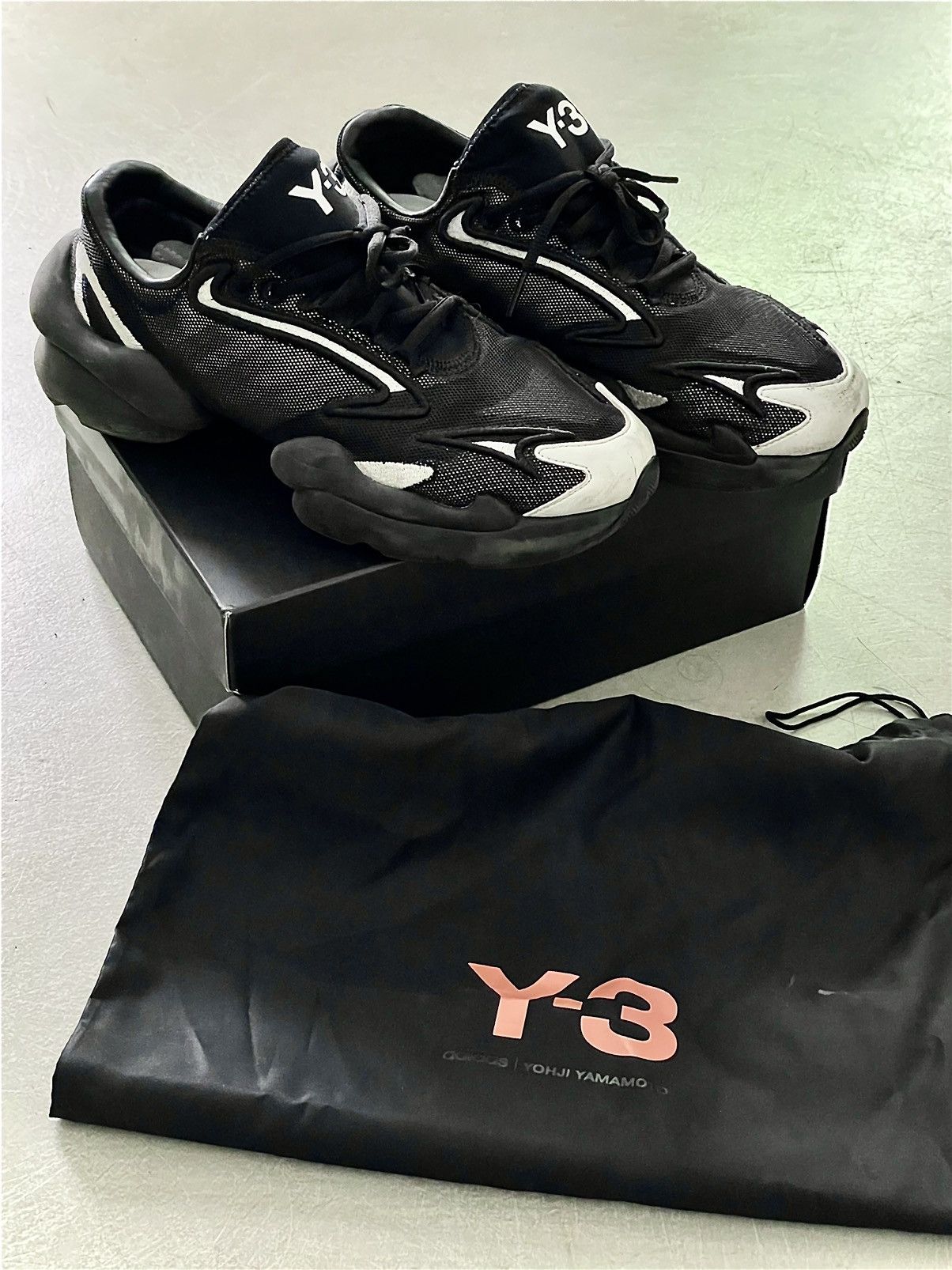 Adidas Yohji Yamamoto Y3 Ren Black Grailed