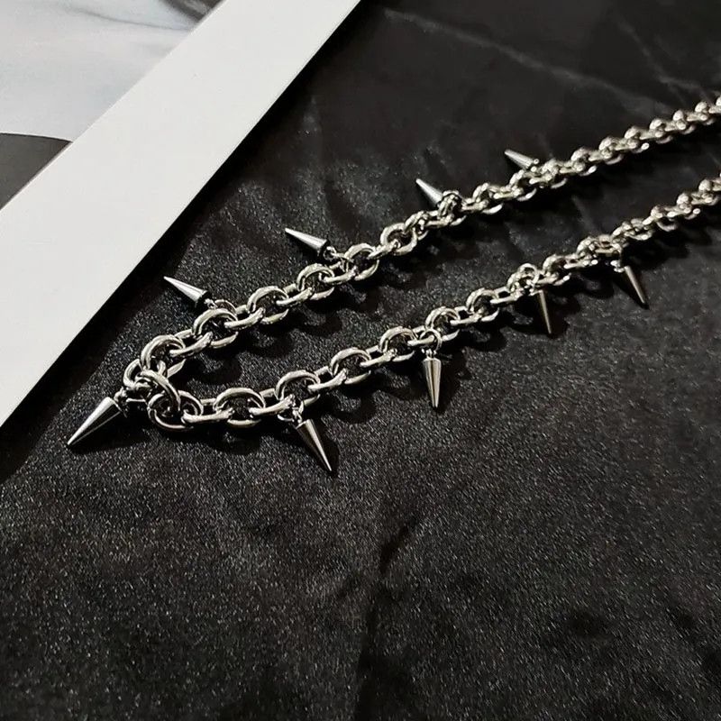 Jewelry × Vintage Retro stud punk necklace Size ONE SIZE - 4 Thumbnail