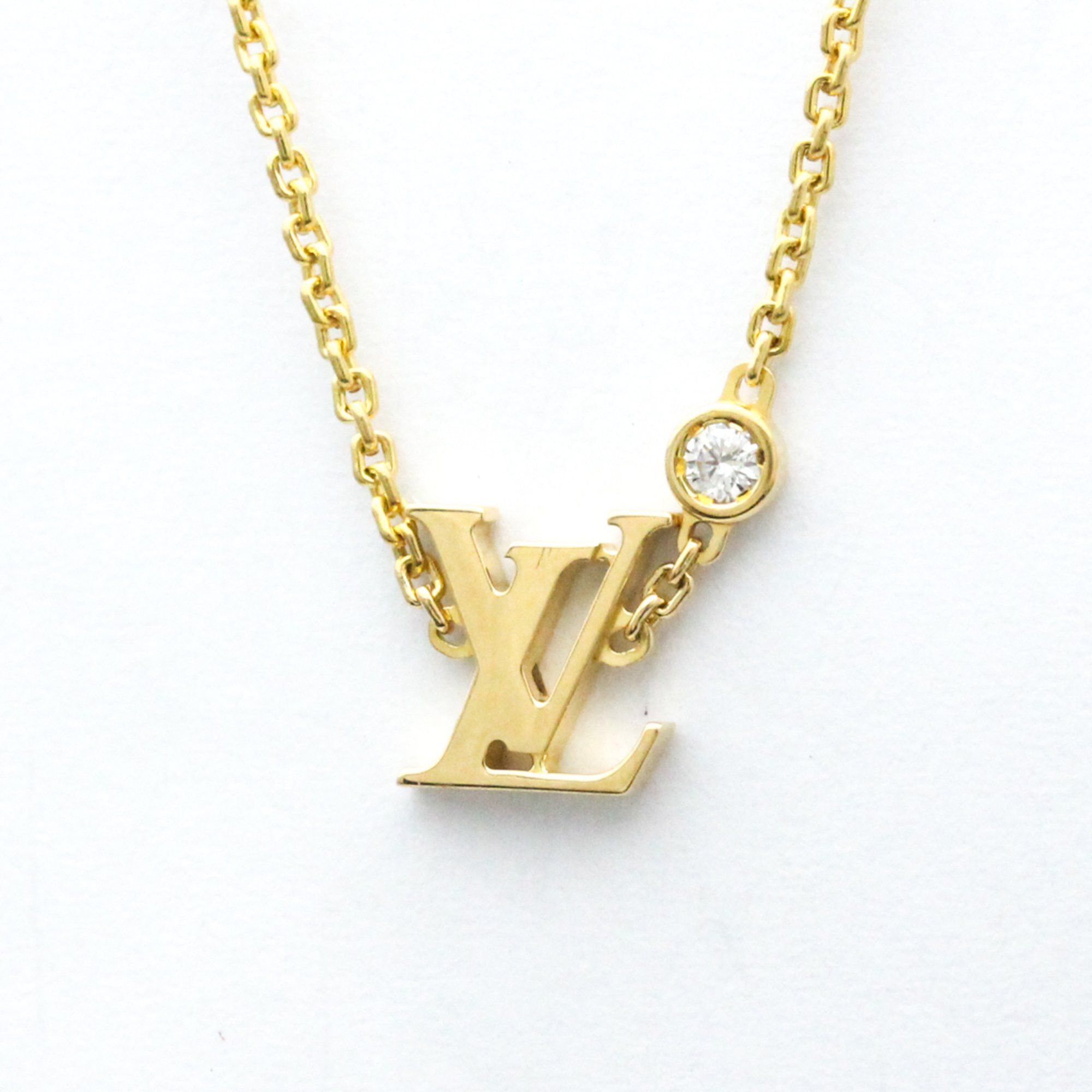 Louis Vuitton Q93626 Pendentif Idyll Blossom Lv Diamond Necklace K18Yg