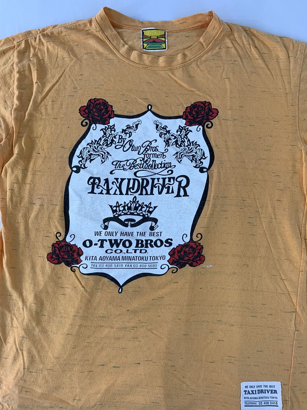 Japanese Brand Taxi Driver Brand Made in Japan O-Two Bros Kita Aoyama Tee Size M / US 6-8 / IT 42-44 - 2 Thumbnail