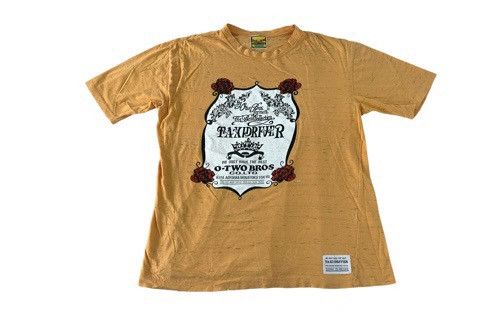 image of Rock T Shirt x Vintage Hype Taxi Driver O-Two Bros Kita Aoyama Tee, Women's (Size Large)