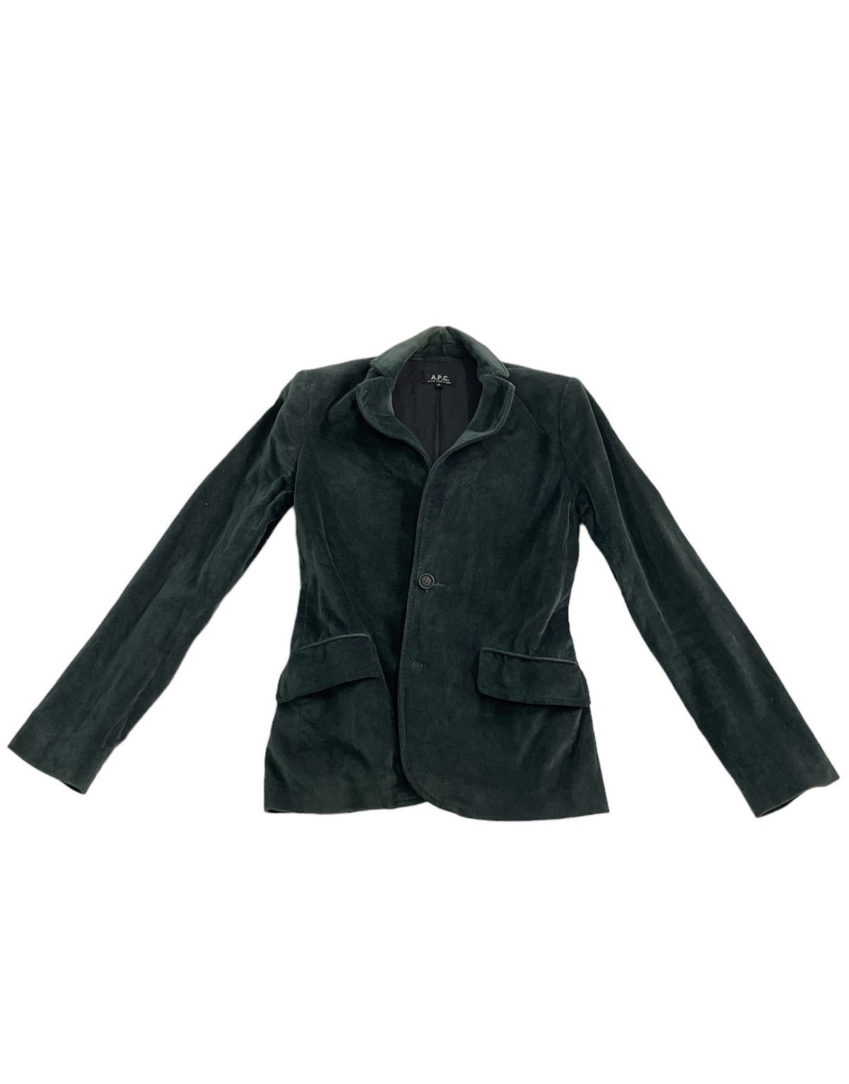 image of A P C Blazer in Green, Women's (Size XS)