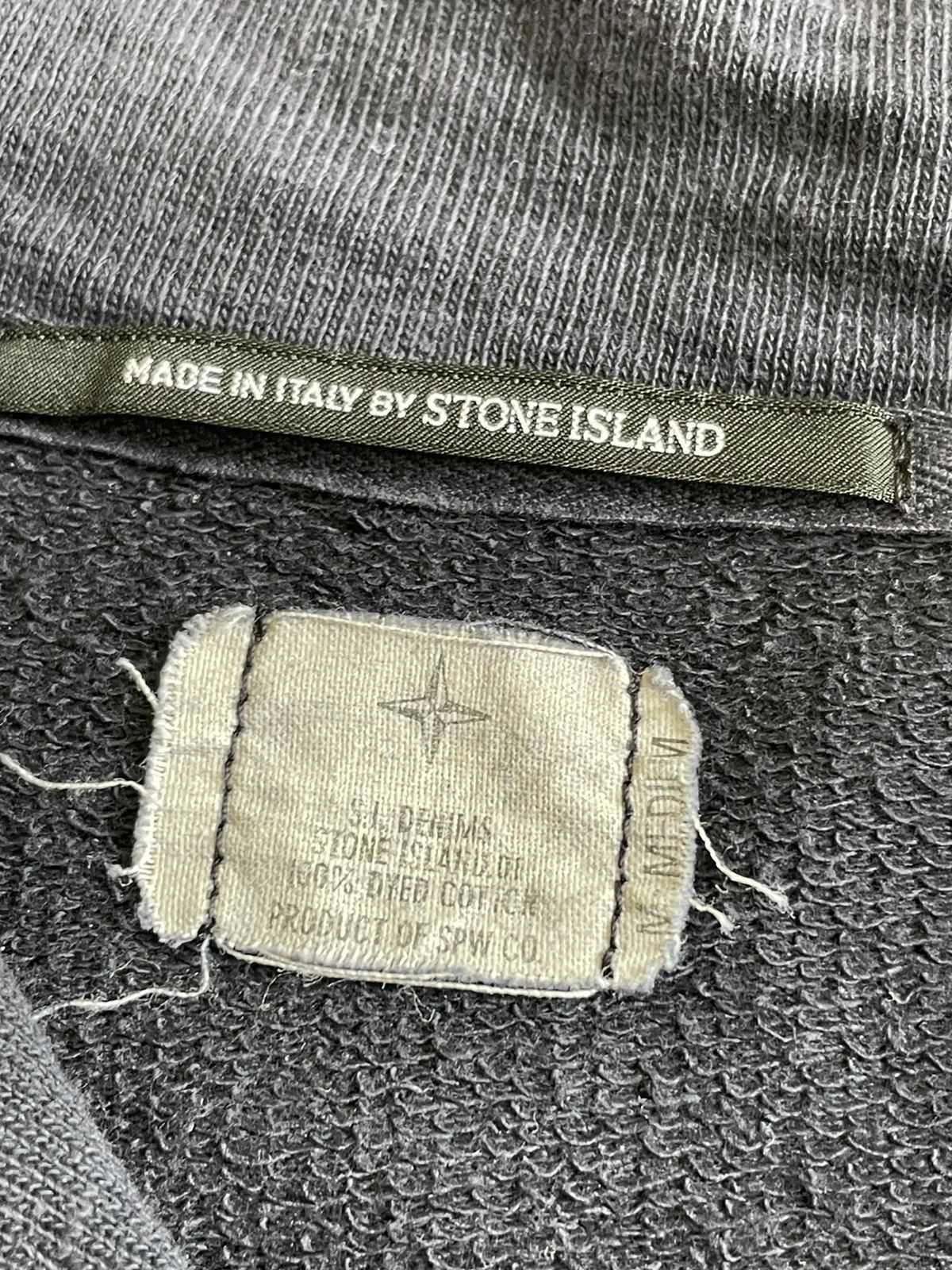 Stone Island × Vintage Vintage Stone Island Half Zipper Size US M / EU 48-50 / 2 - 5 Thumbnail