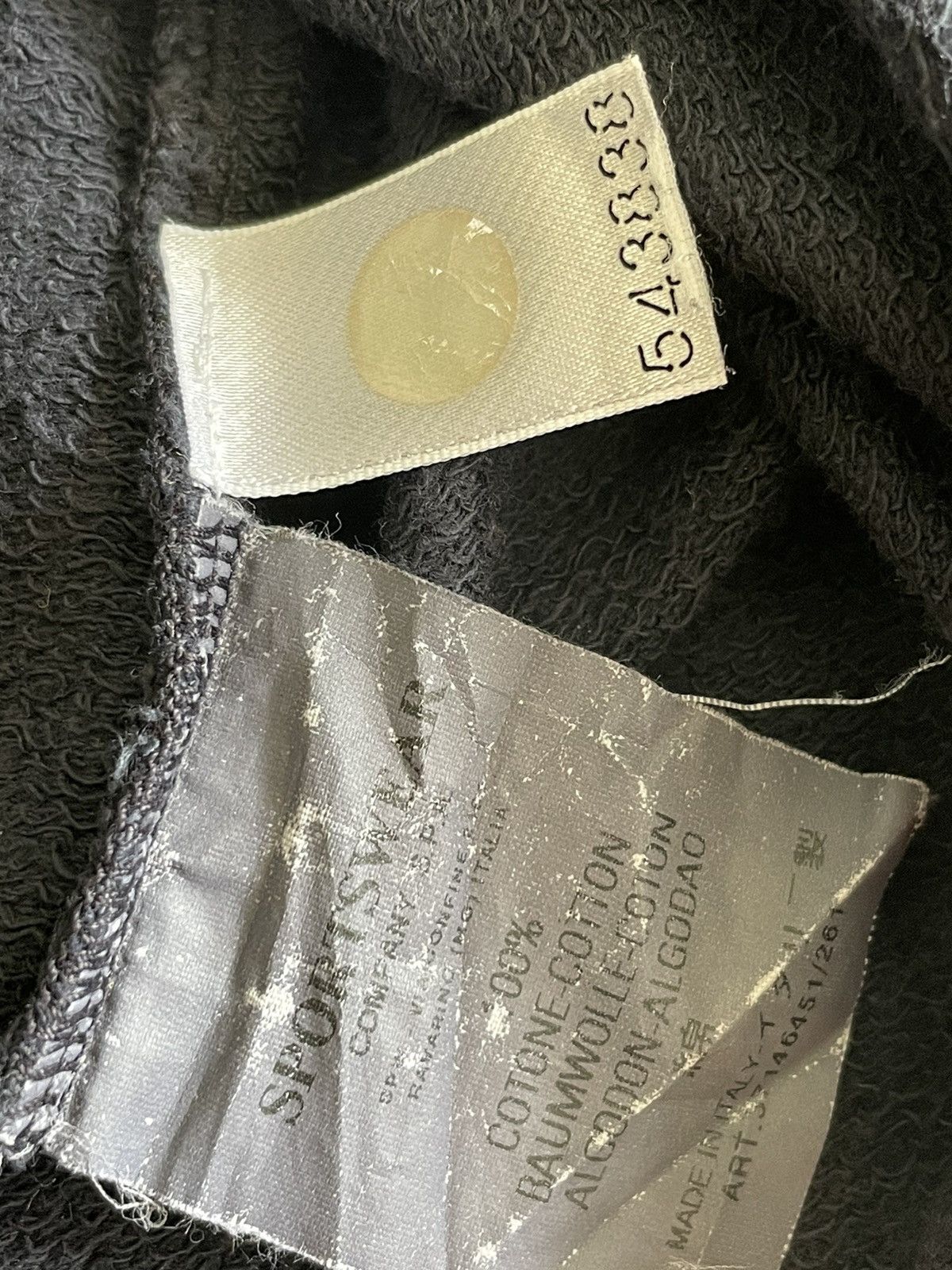 Stone Island × Vintage Vintage Stone Island Half Zipper Size US M / EU 48-50 / 2 - 6 Thumbnail