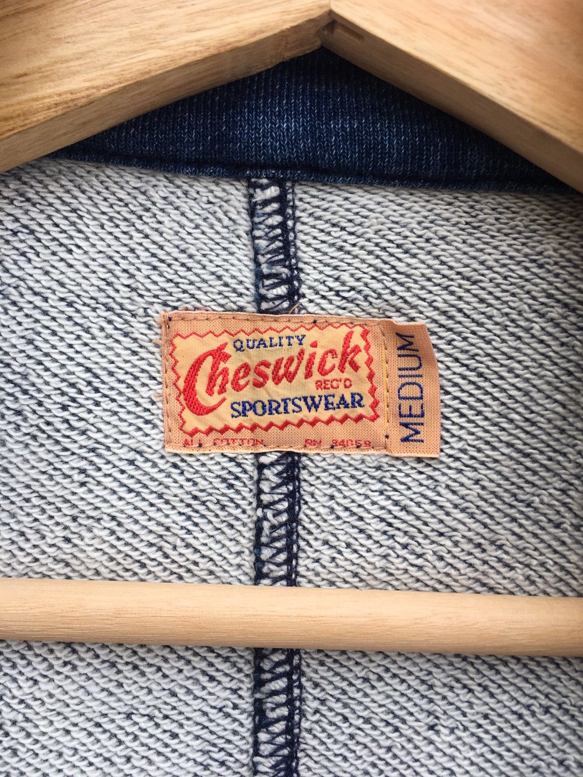 Sugar Cane Rare Vintage 90s Cheswick Toyo enterprise Denim Jacket Size US L / EU 52-54 / 3 - 6 Thumbnail