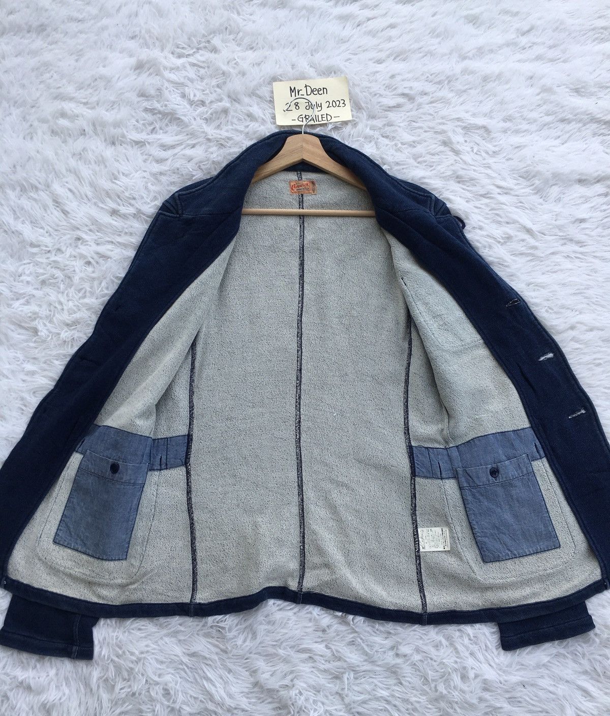 Sugar Cane Rare Vintage 90s Cheswick Toyo enterprise Denim Jacket Size US L / EU 52-54 / 3 - 10 Thumbnail