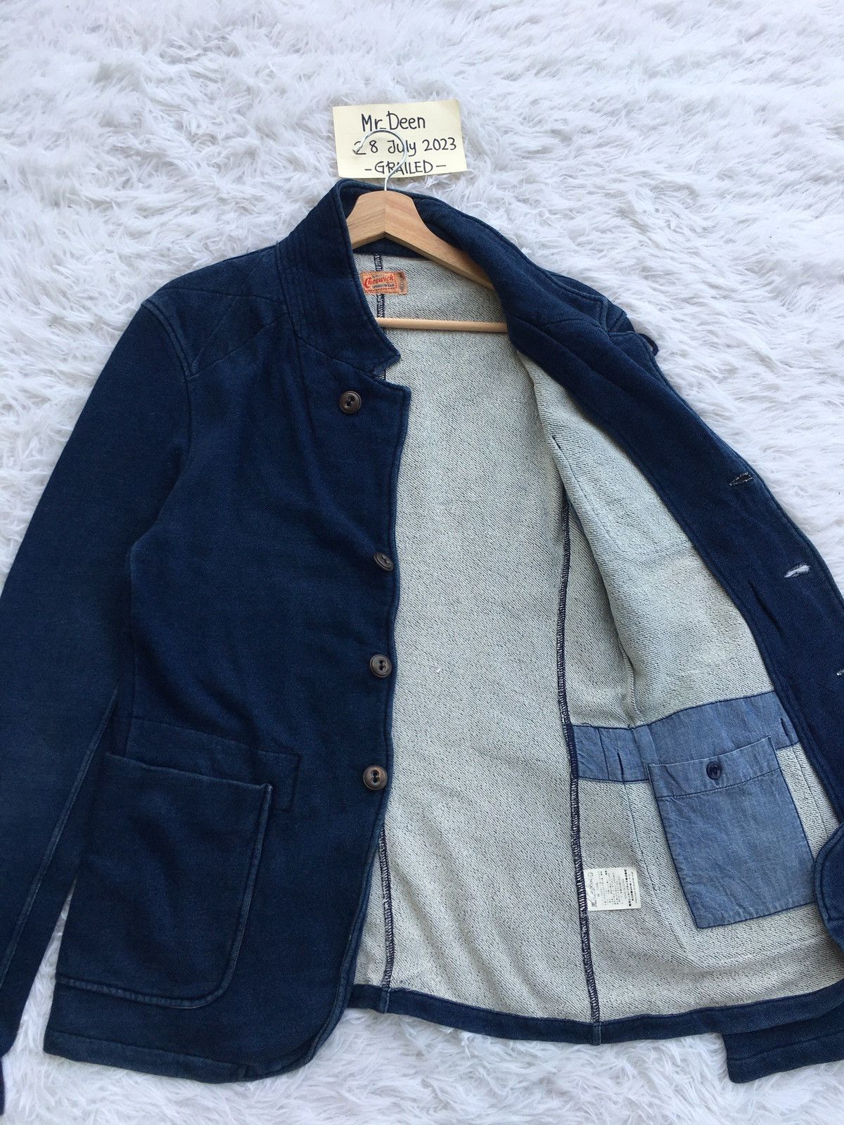 Sugar Cane Rare Vintage 90s Cheswick Toyo enterprise Denim Jacket Size US L / EU 52-54 / 3 - 7 Thumbnail