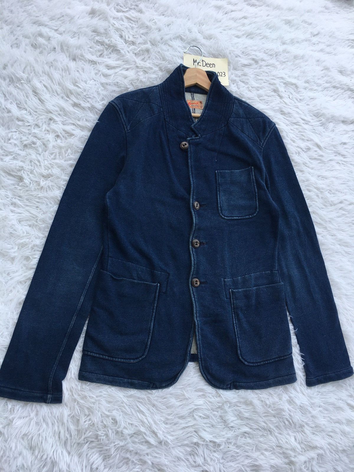 Sugar Cane Rare Vintage 90s Cheswick Toyo enterprise Denim Jacket Size US L / EU 52-54 / 3 - 2 Thumbnail
