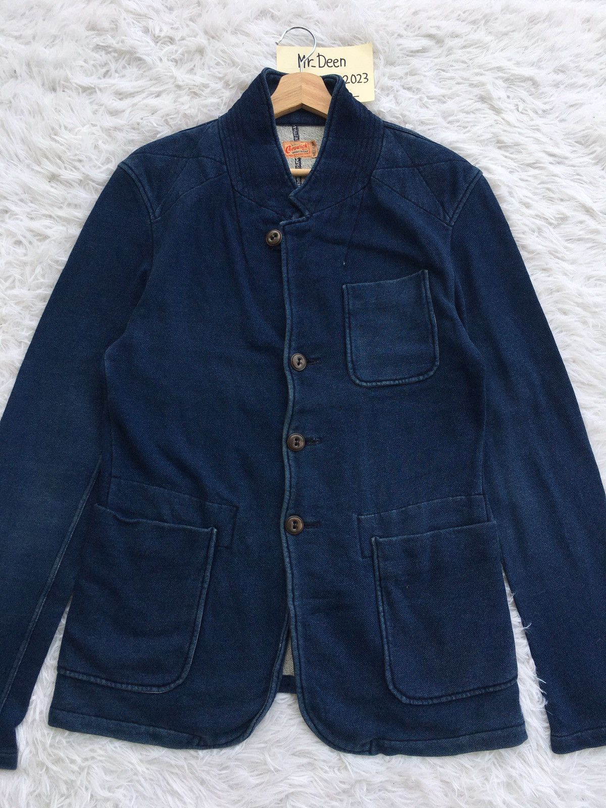 Sugar Cane Rare Vintage 90s Cheswick Toyo enterprise Denim Jacket Size US L / EU 52-54 / 3 - 4 Thumbnail