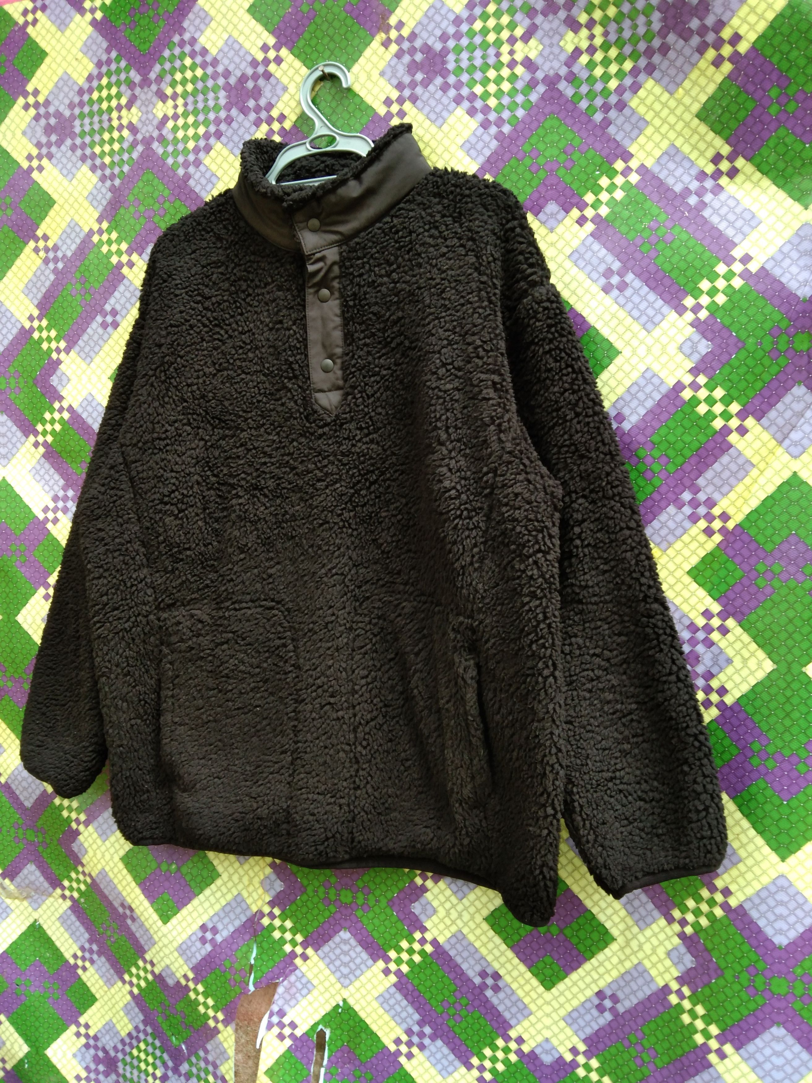 Uniqlo × White Mountaineering AUTUMN WINTER WHITE MOUNTAINEERING MEN'S FLEECE SWEATER Size US XL / EU 56 / 4 - 2 Thumbnail