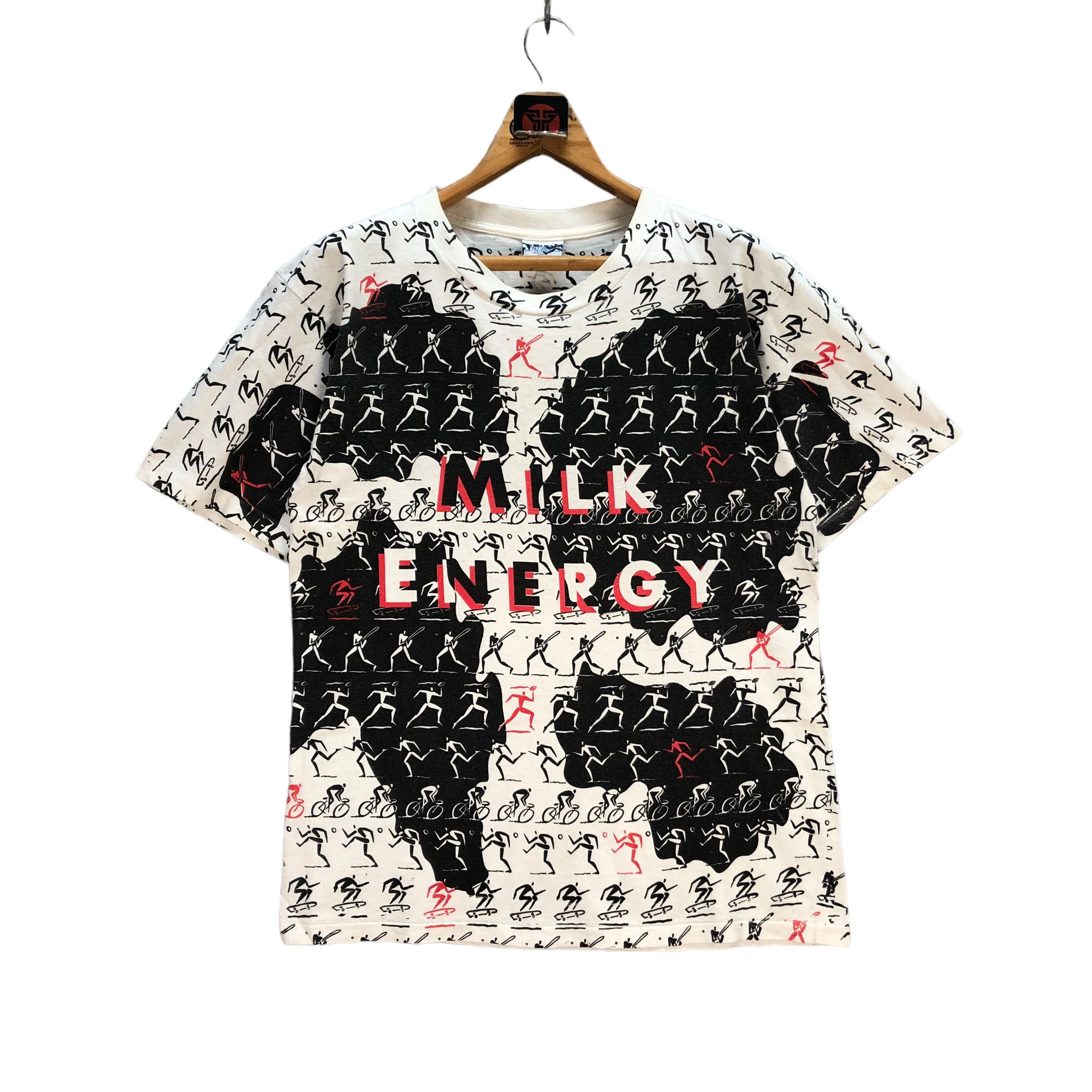 Gildan MILK ENERGY FULLPRINT TEE #7363-139 Size US M / EU 48-50 / 2 - 1 Thumbnail