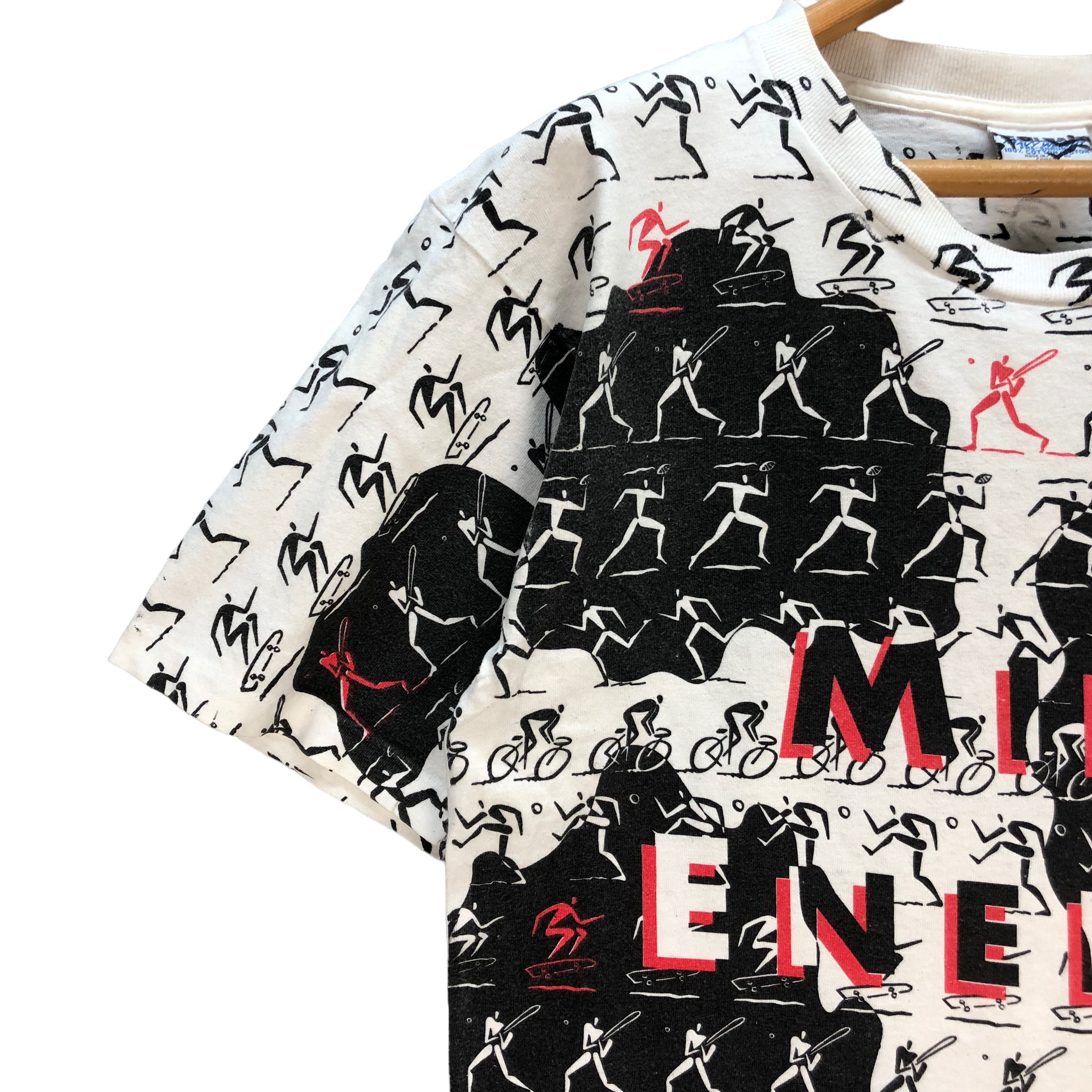 Gildan MILK ENERGY FULLPRINT TEE #7363-139 Size US M / EU 48-50 / 2 - 6 Thumbnail