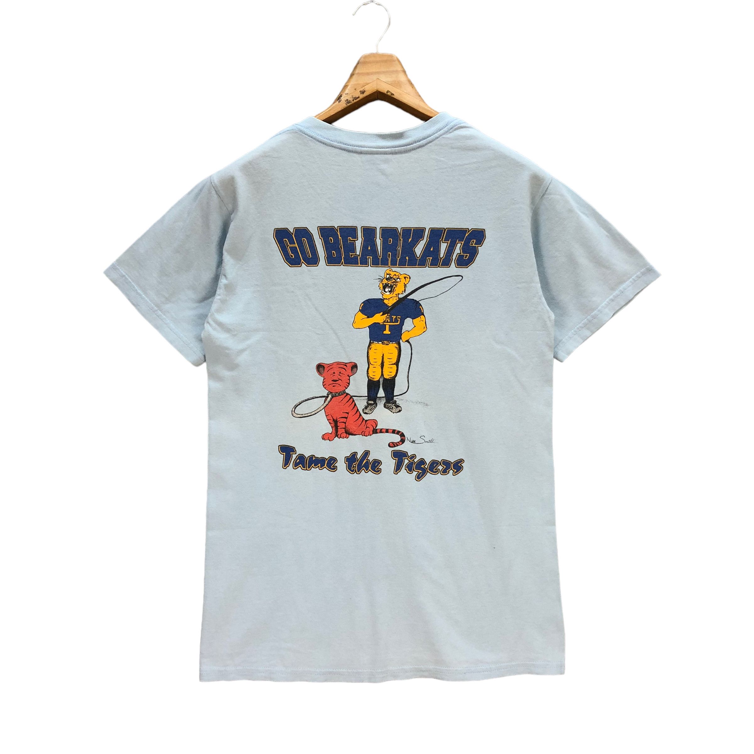 image of Gildan x Vintage Y2K Klein Homecoming 2002 Go Bearcats Tee 7364-139, Men's (Size Small)