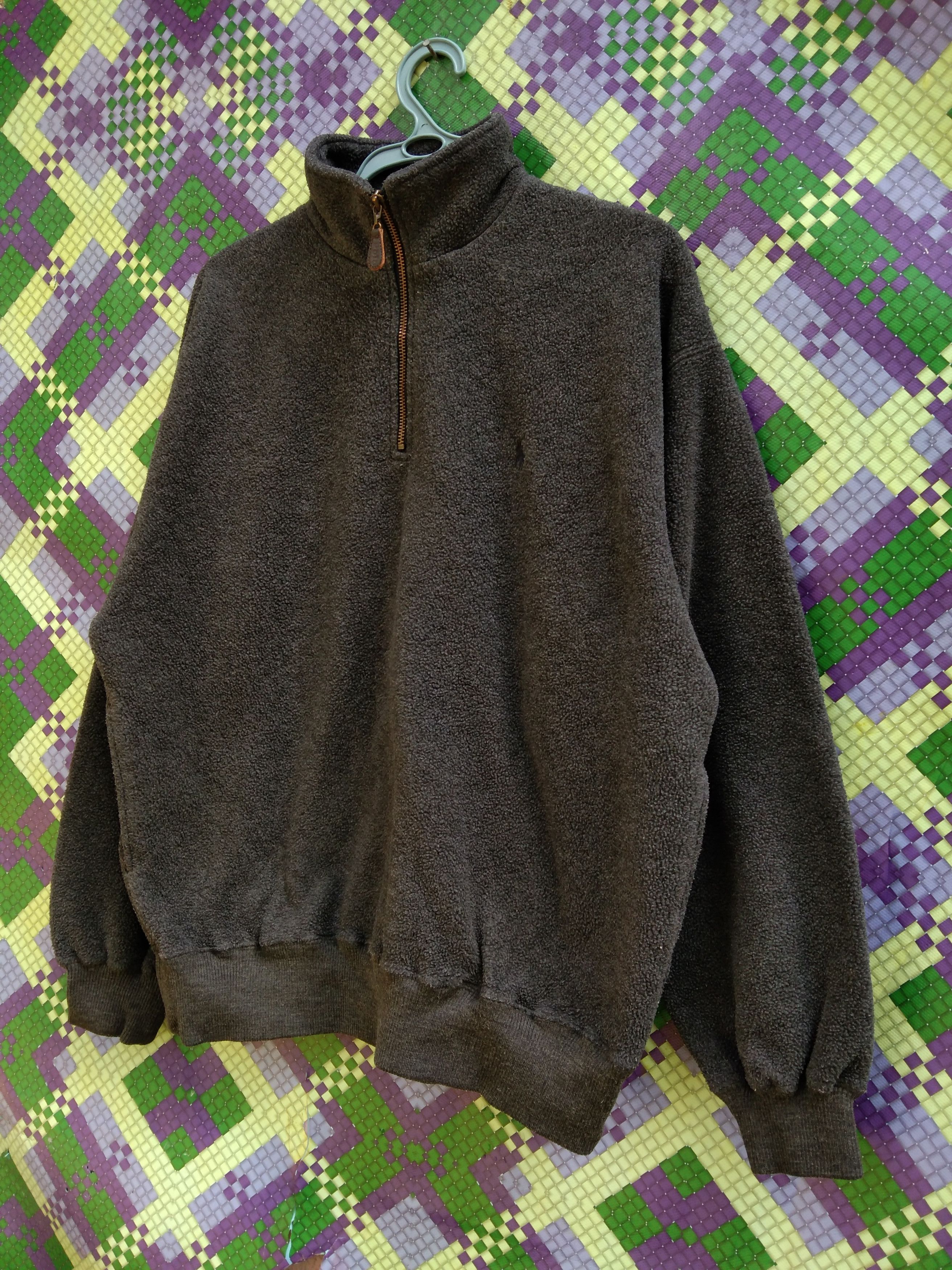 Polo Ralph Lauren POLO RL HALF-ZIP FLEECE SWEATER Size US L / EU 52-54 / 3 - 2 Thumbnail