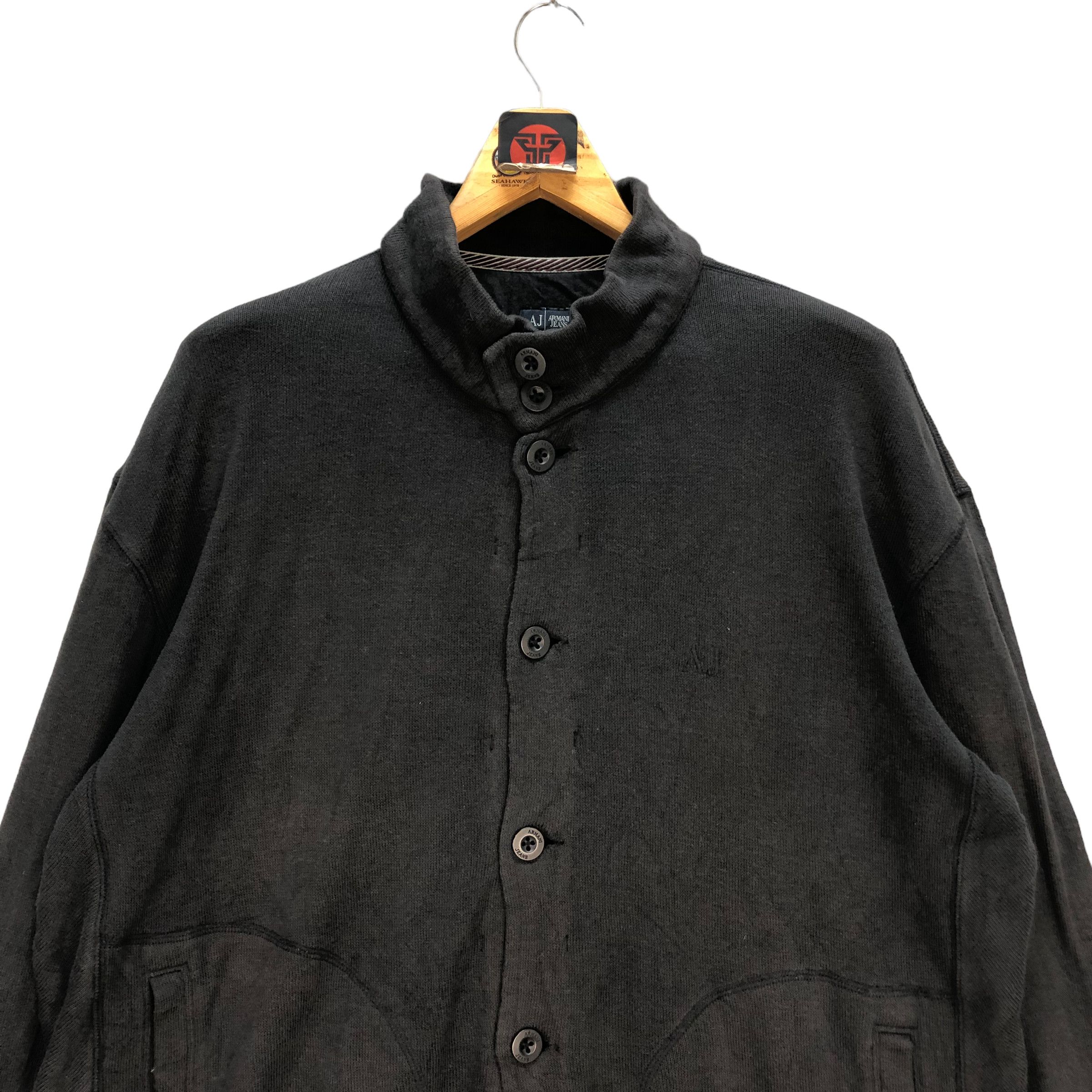 Armani ARMANI JEANS SWEATER #7374-140 Size US XXL / EU 58 / 5 - 2 Thumbnail