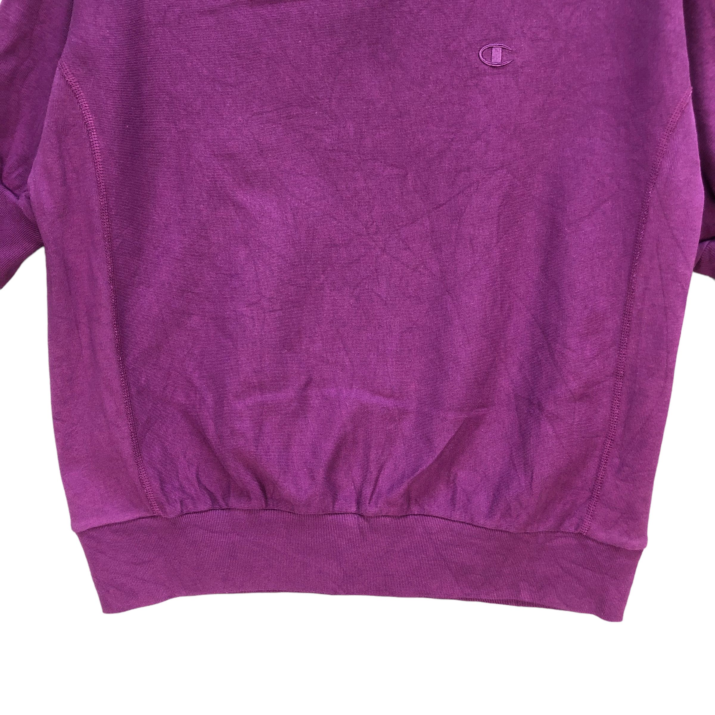 Champion CHAMPION REVERSE WEAVE SHORT SLEEVE SWEATSHIRTS #7375-140 Size M / US 6-8 / IT 42-44 - 3 Thumbnail
