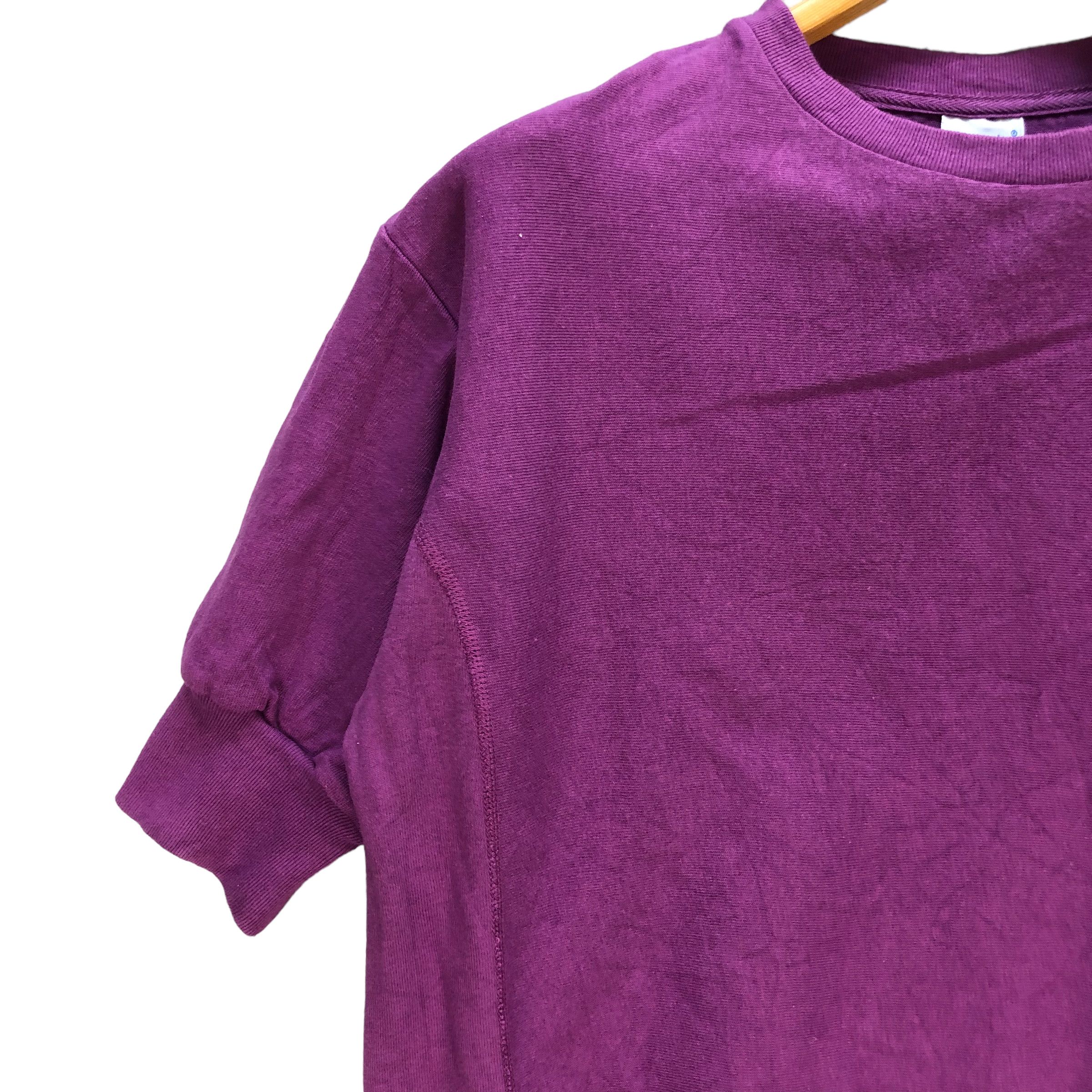 Champion CHAMPION REVERSE WEAVE SHORT SLEEVE SWEATSHIRTS #7375-140 Size M / US 6-8 / IT 42-44 - 4 Thumbnail