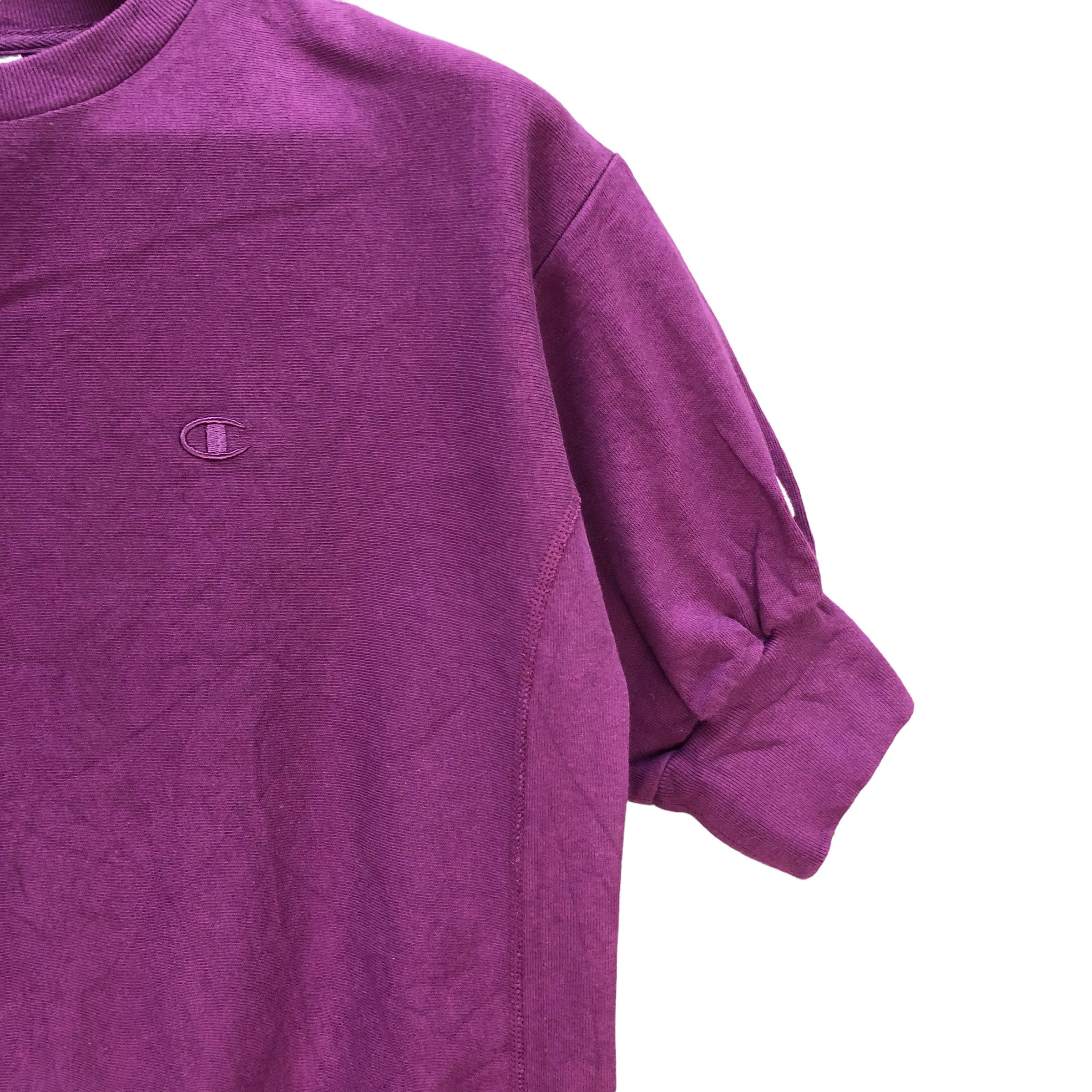 Champion CHAMPION REVERSE WEAVE SHORT SLEEVE SWEATSHIRTS #7375-140 Size M / US 6-8 / IT 42-44 - 5 Thumbnail