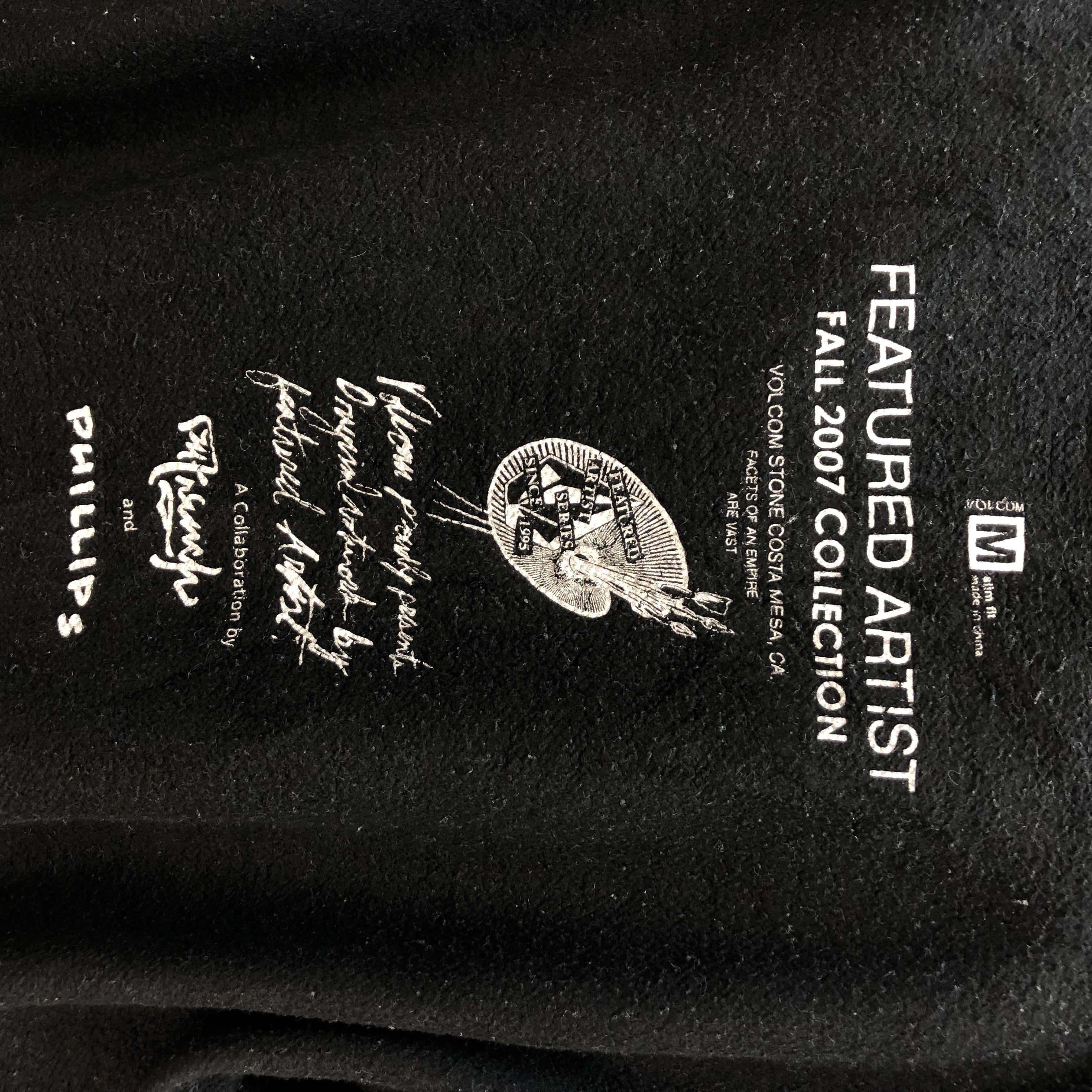 Volcom VOLCOM FEATURED ARTIST FALL 2007 COLLECTION HOODIE #7376-140 Size US M / EU 48-50 / 2 - 13 Thumbnail