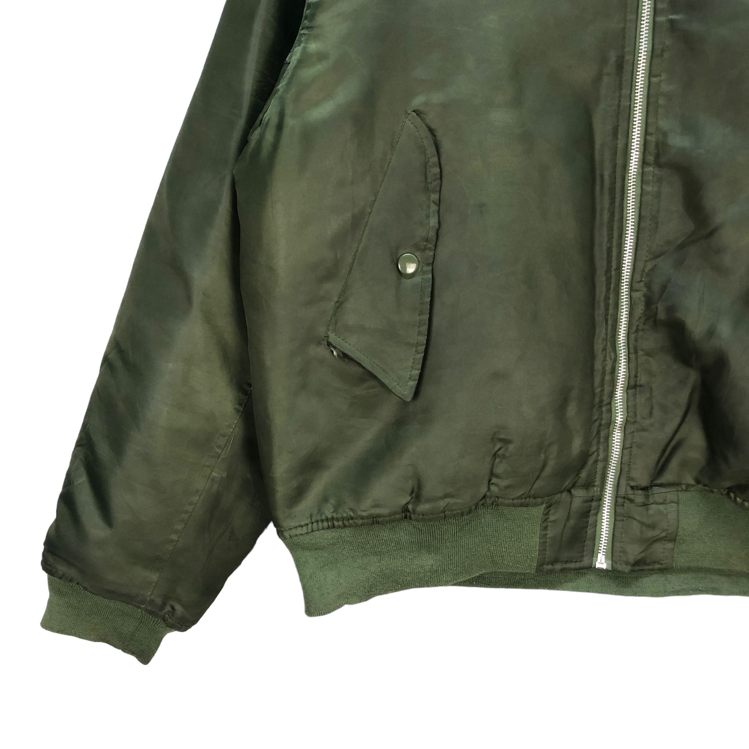 Japanese Brand PRO-ACT KOHNAN BOMBER JACKET #7380-141 Size US L / EU 52-54 / 3 - 4 Thumbnail