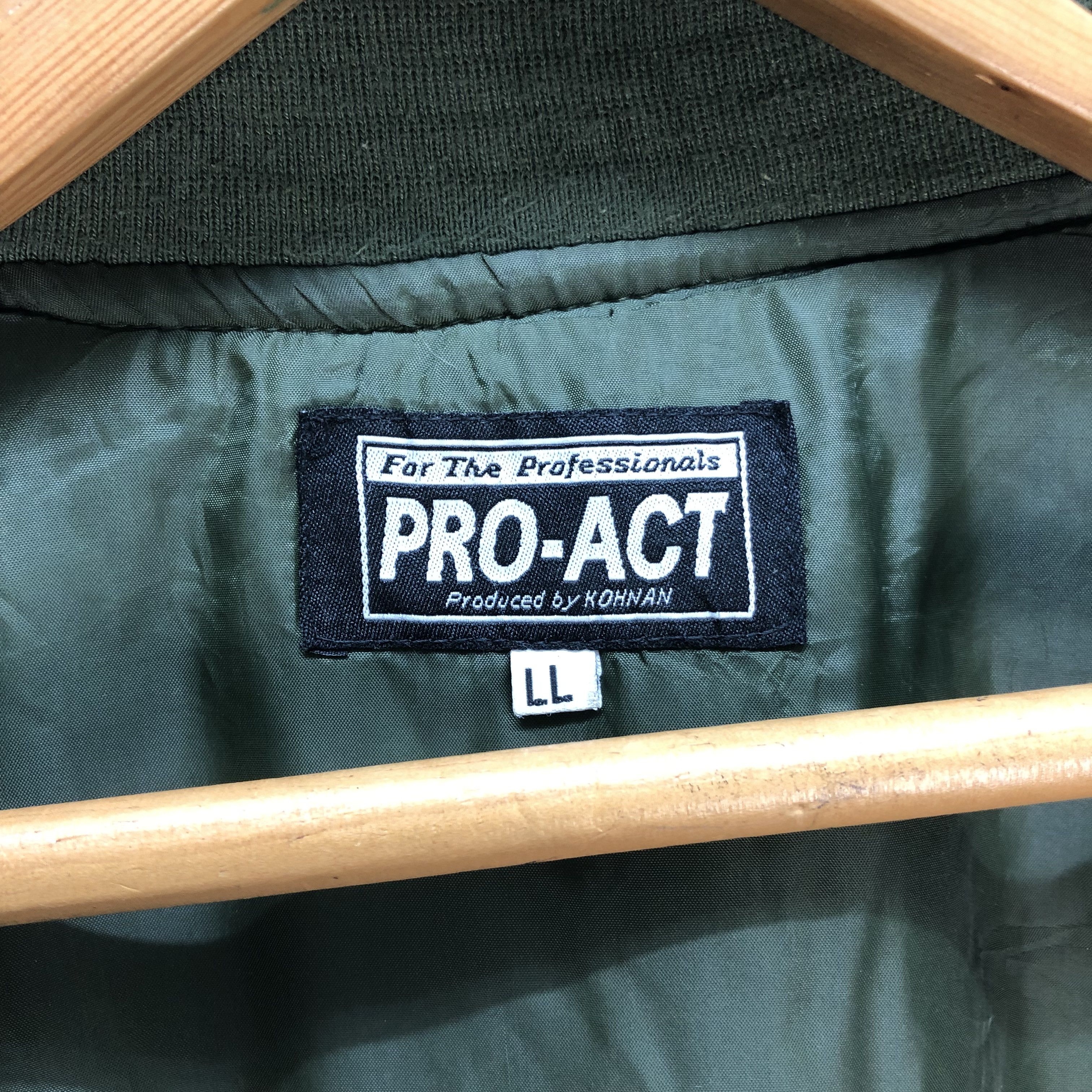 Japanese Brand PRO-ACT KOHNAN BOMBER JACKET #7380-141 Size US L / EU 52-54 / 3 - 9 Thumbnail