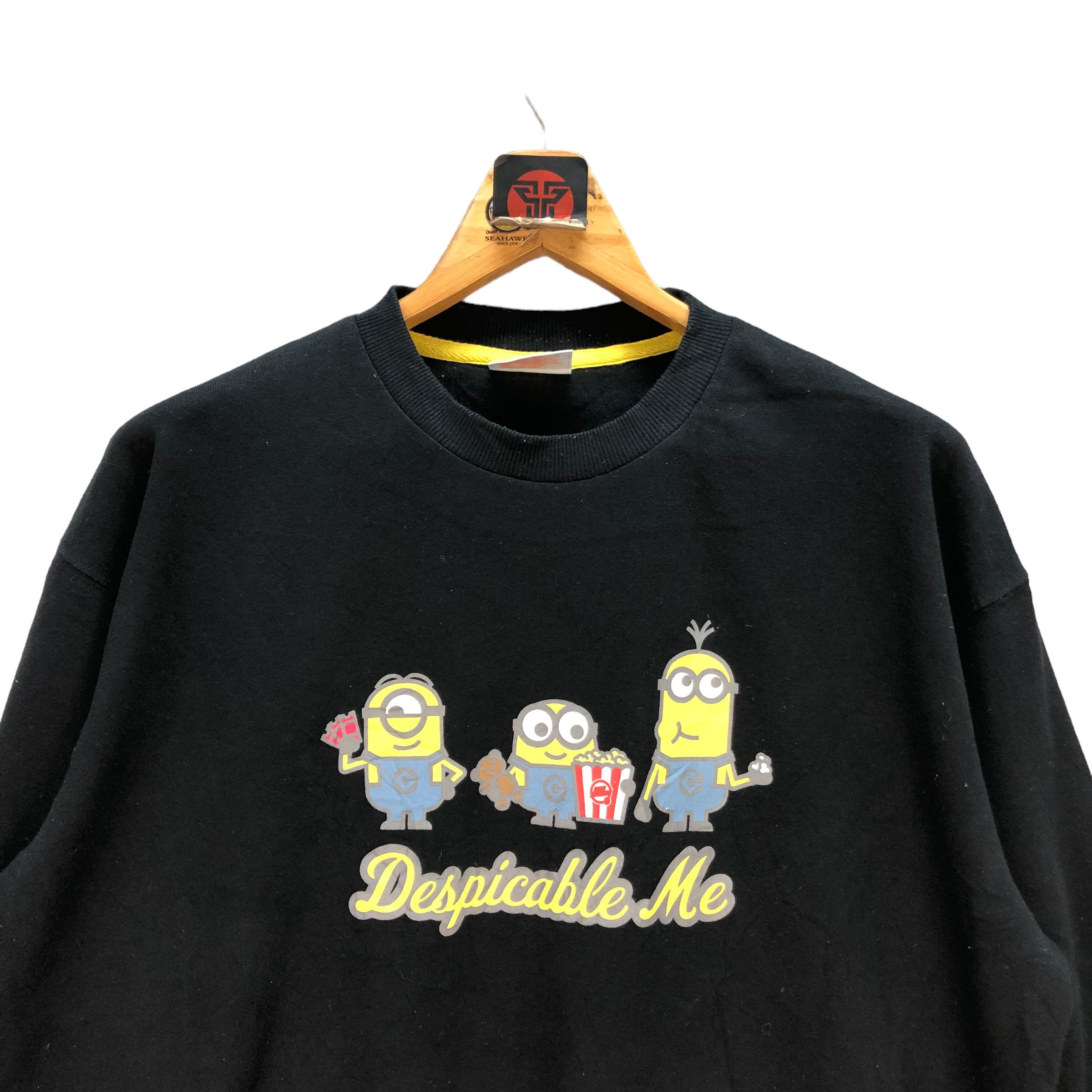 Cartoon Network DESPICABLE ME MINION MADE BIG LOGO SWEATSHIRS #7384-141 Size US L / EU 52-54 / 3 - 2 Thumbnail
