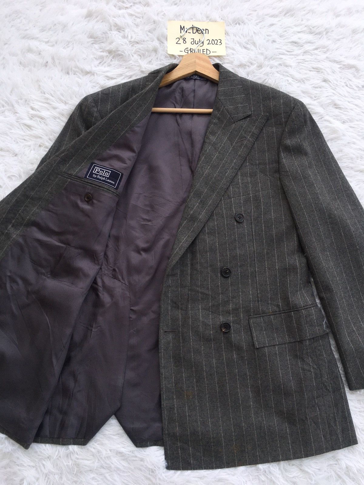 Polo Ralph Lauren Rare Vintage Polo by Ralph Lauren Blazer Size 38S - 5 Thumbnail