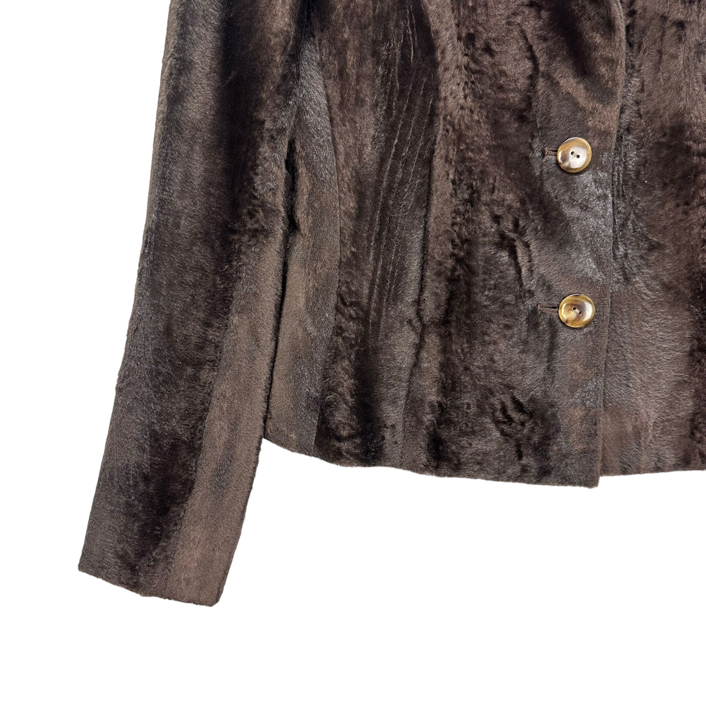 Junko Shimada 49 AV JUNKO SHIMADA FUR SUIT SKIRT #7447-146 Size S / US 4 / IT 40 - 5 Thumbnail