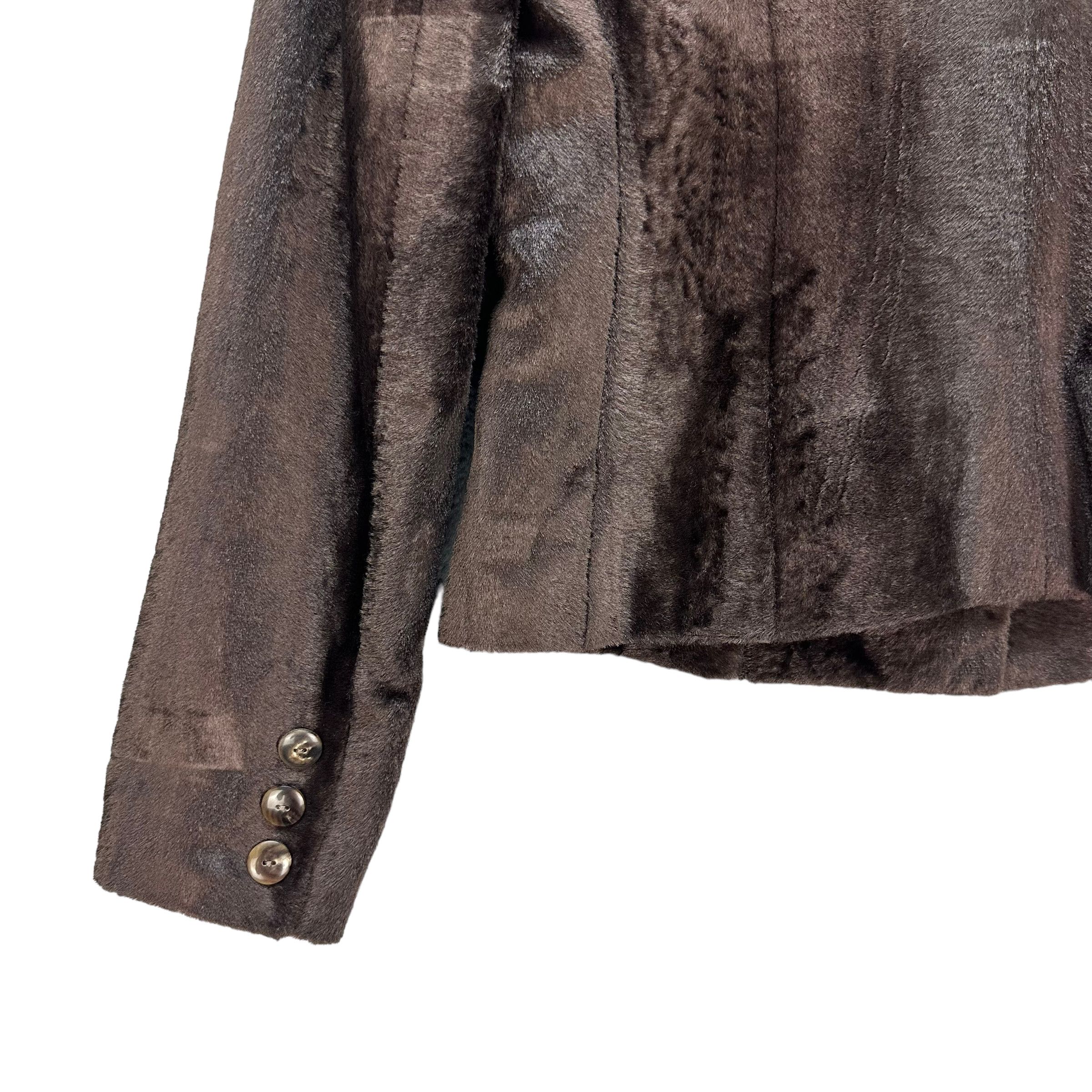Junko Shimada 49 AV JUNKO SHIMADA FUR SUIT SKIRT #7447-146 Size S / US 4 / IT 40 - 13 Thumbnail