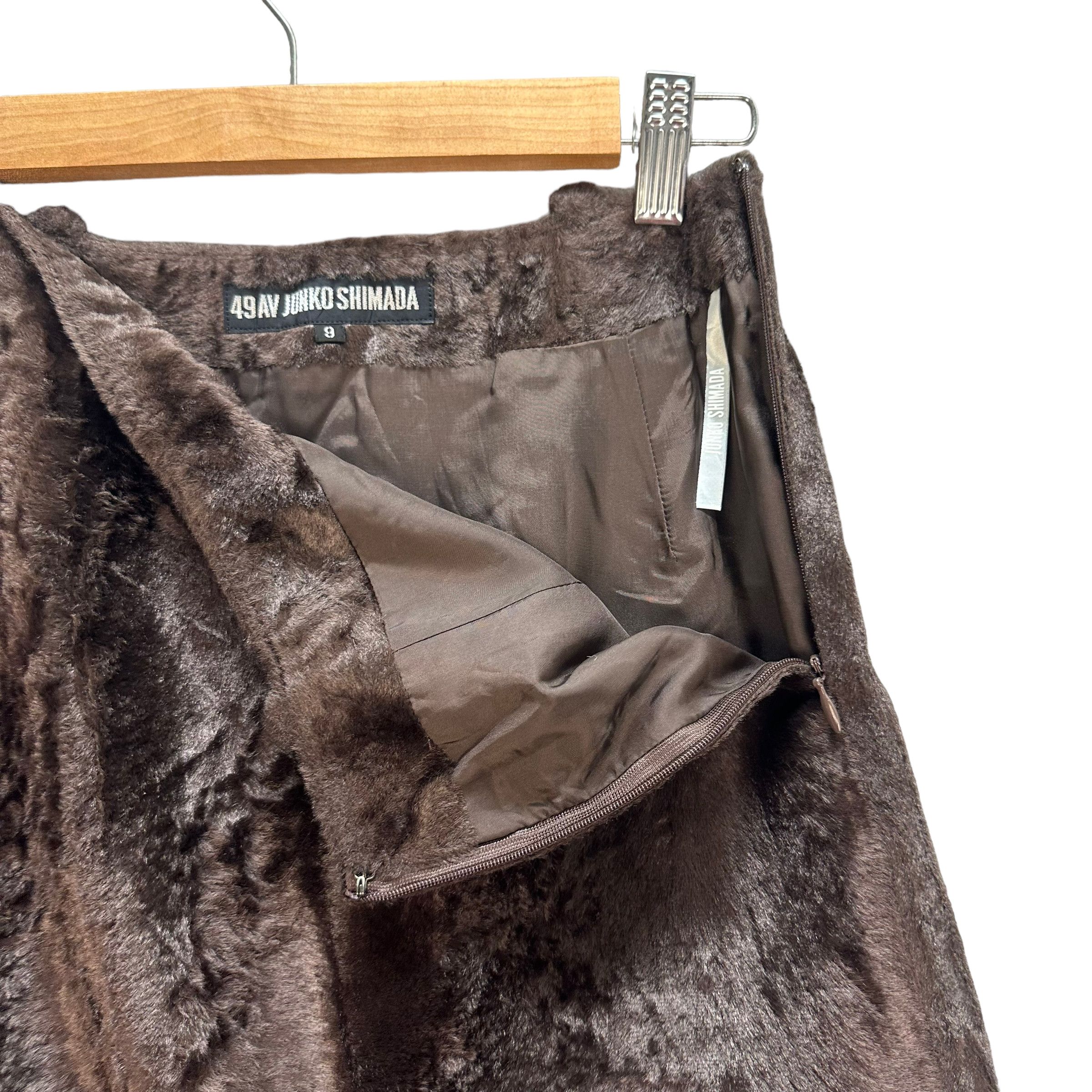 Junko Shimada 49 AV JUNKO SHIMADA FUR SUIT SKIRT #7447-146 Size S / US 4 / IT 40 - 16 Thumbnail