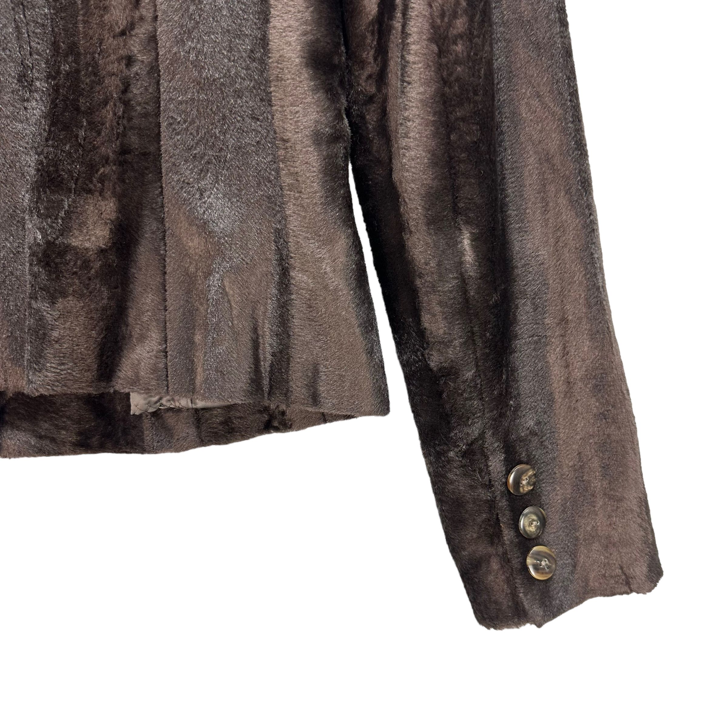 Junko Shimada 49 AV JUNKO SHIMADA FUR SUIT SKIRT #7447-146 Size S / US 4 / IT 40 - 14 Thumbnail